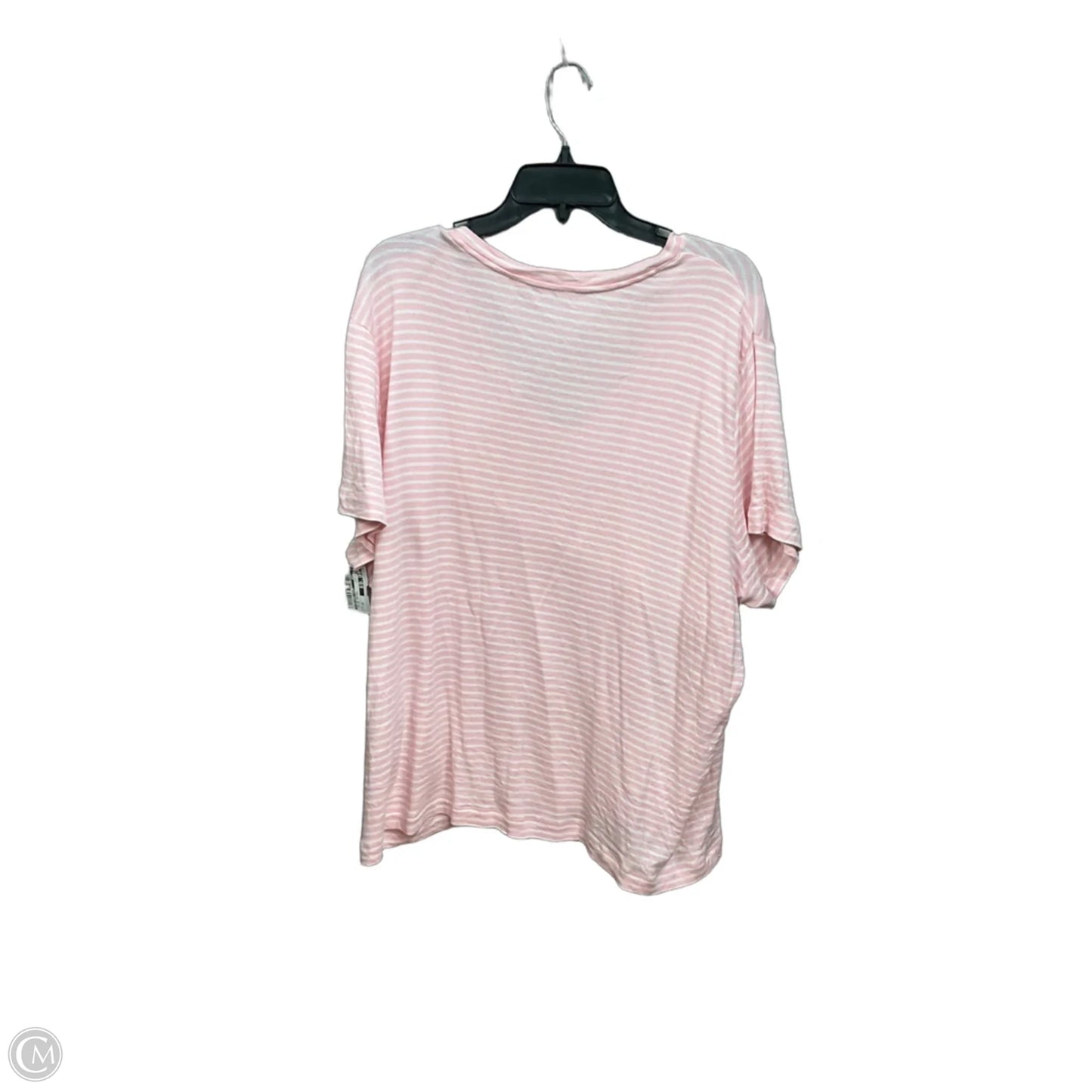 Top Short Sleeve Basic By Vineyard Vines In Striped Pattern, Size: 3x