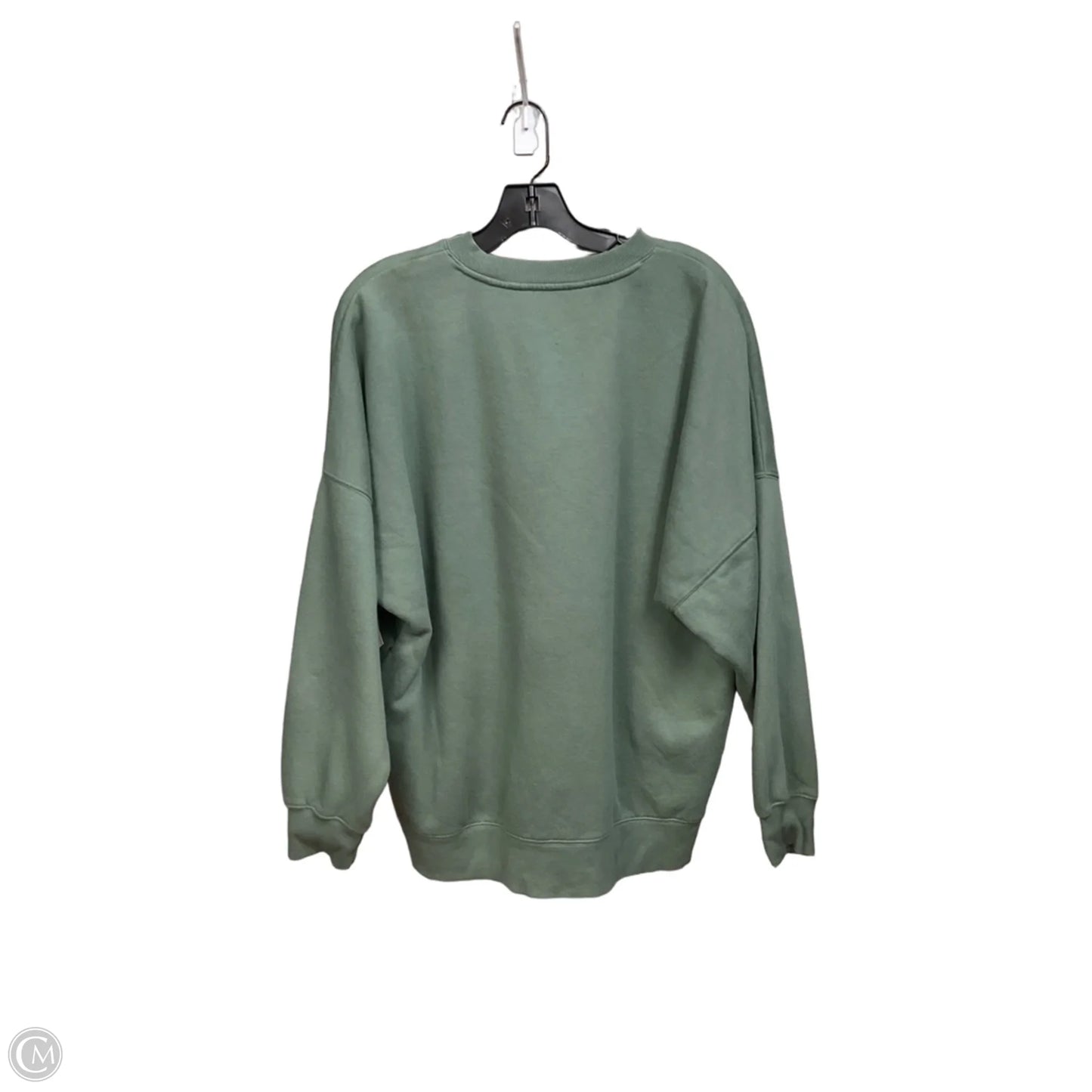 Athletic Sweatshirt Crewneck By Tuff Athletics In Green, Size: M