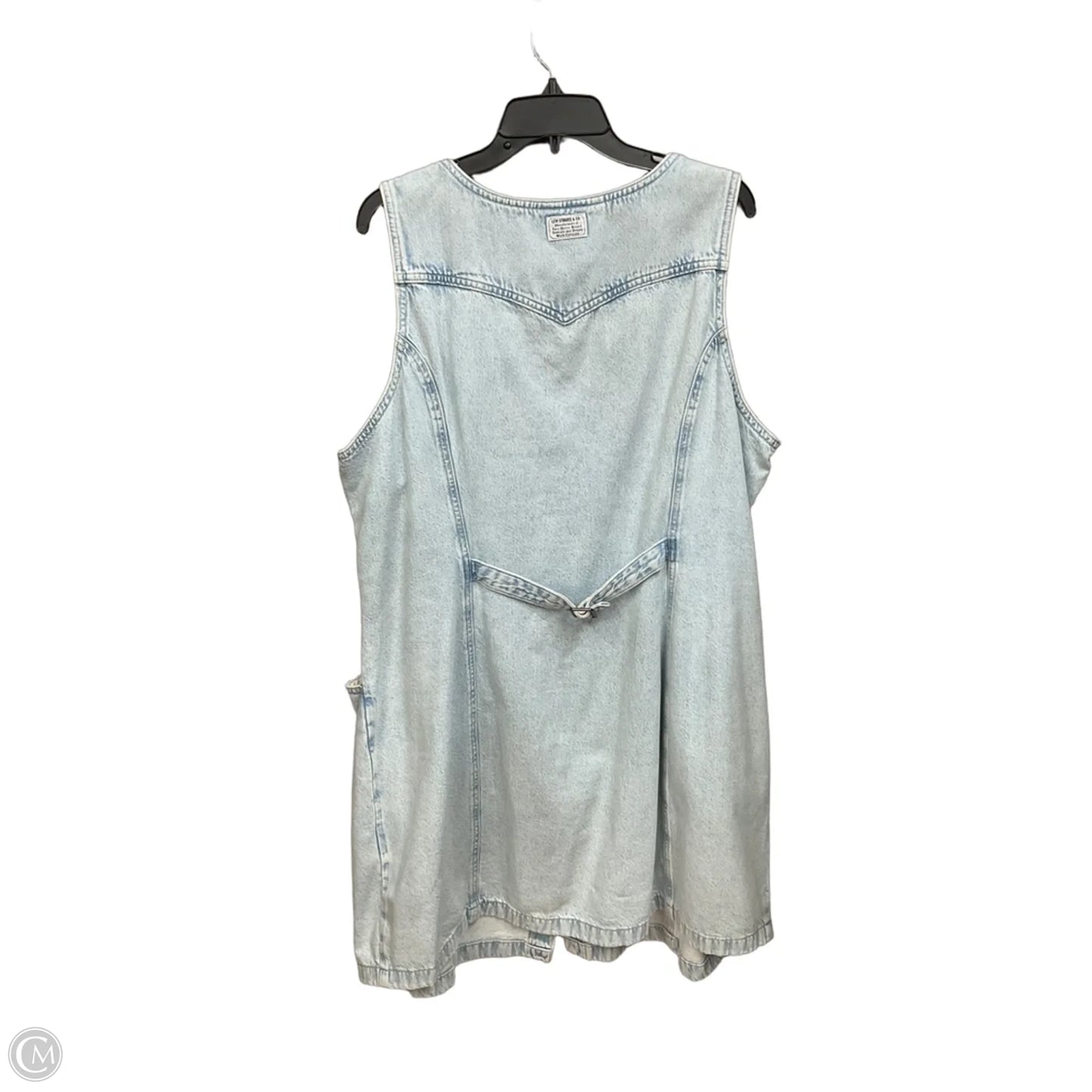 Dress Casual Short By Levis In Blue Denim, Size: 3x