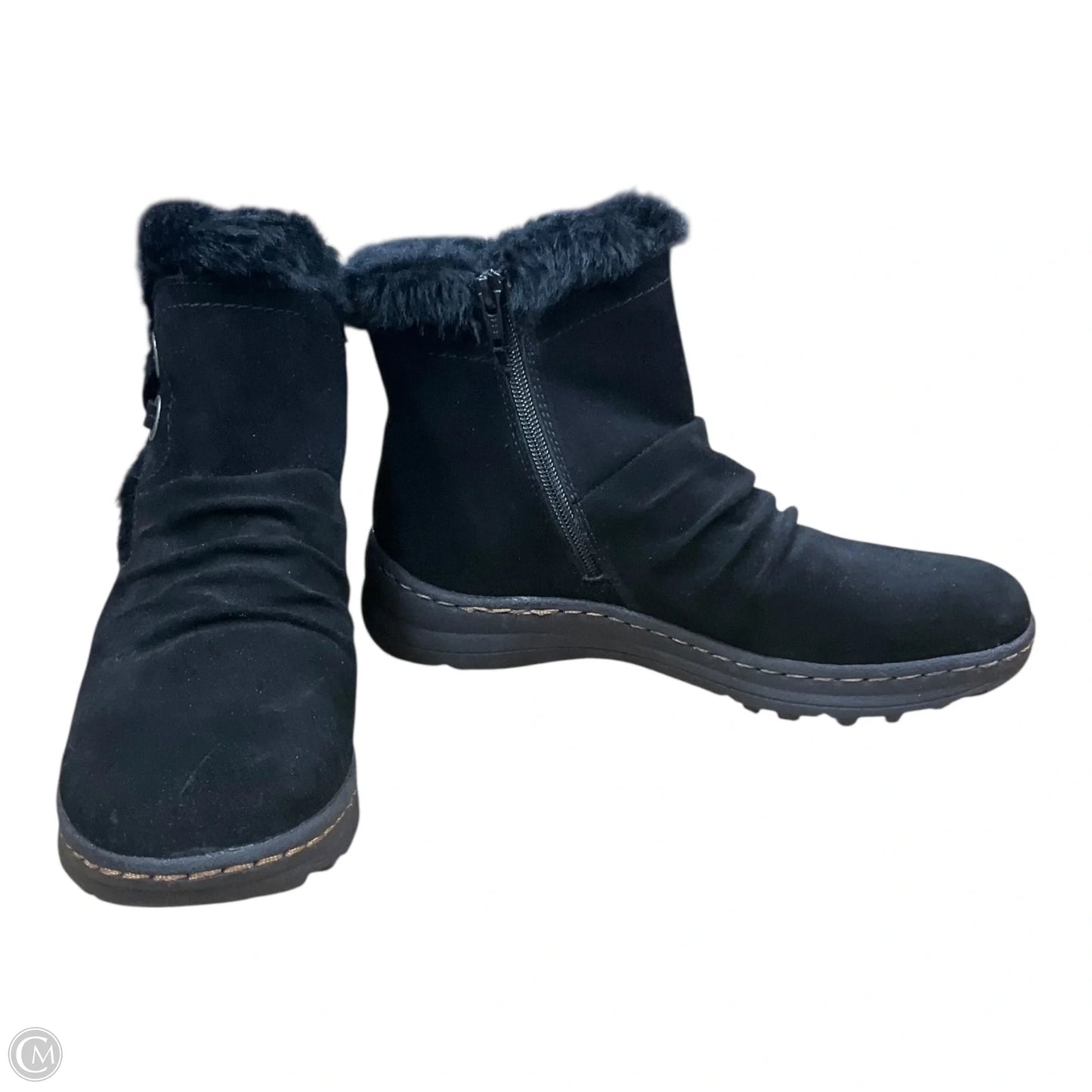 Boots Ankle Flats By Bare Traps In Black, Size: 7.5