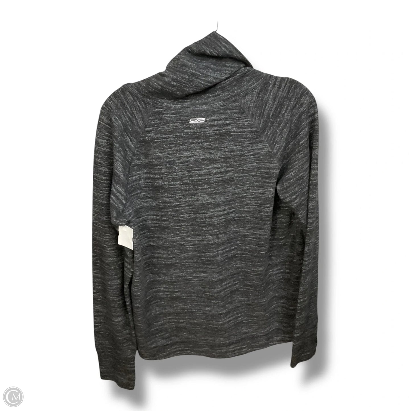 Athletic Sweatshirt Collar By Clothes Mentor In Black, Size: M