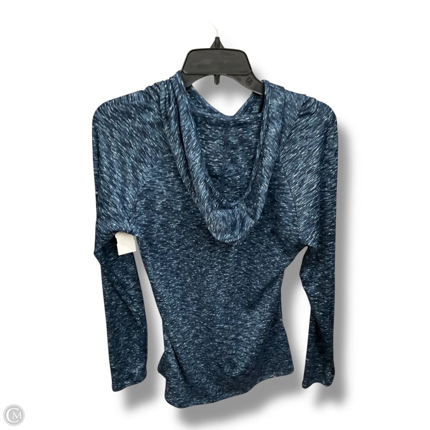 Athletic Top Long Sleeve Hoodie By Columbia In Blue, Size: M