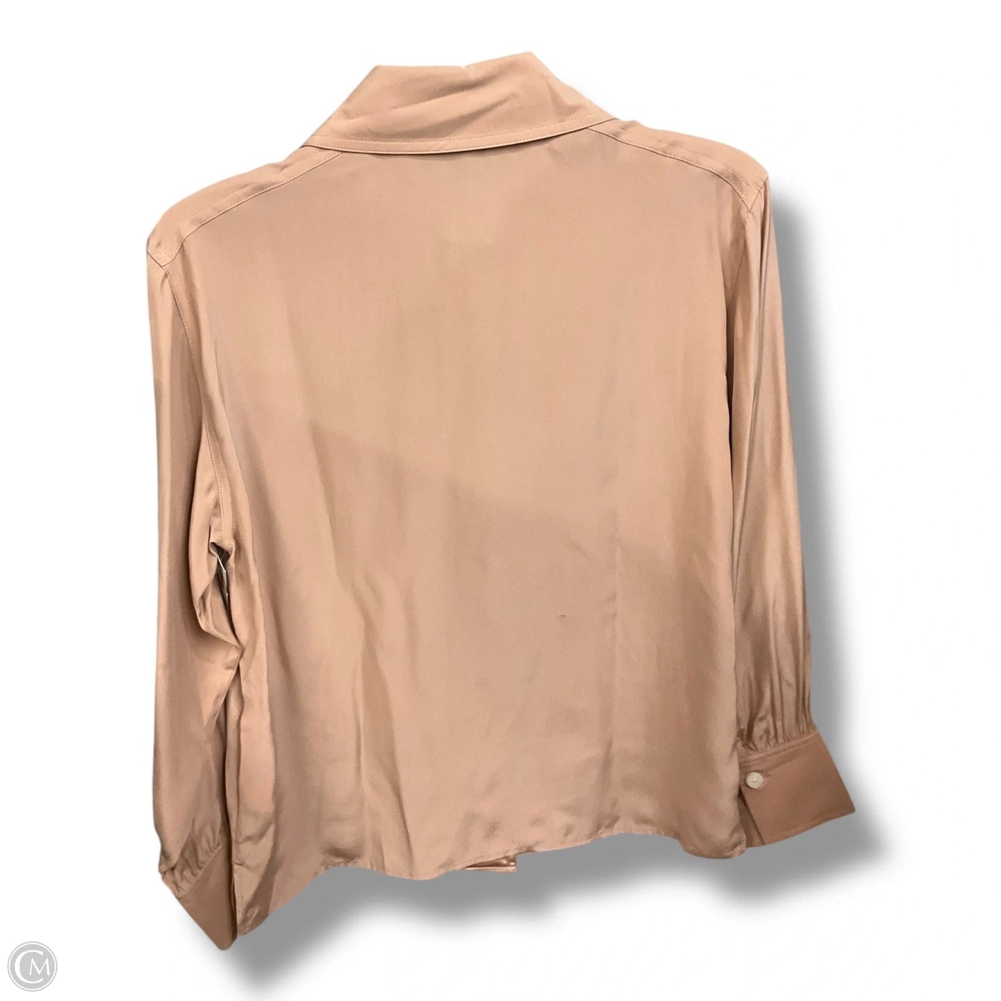 Blouse Long Sleeve By Madewell In Mauve, Size: S