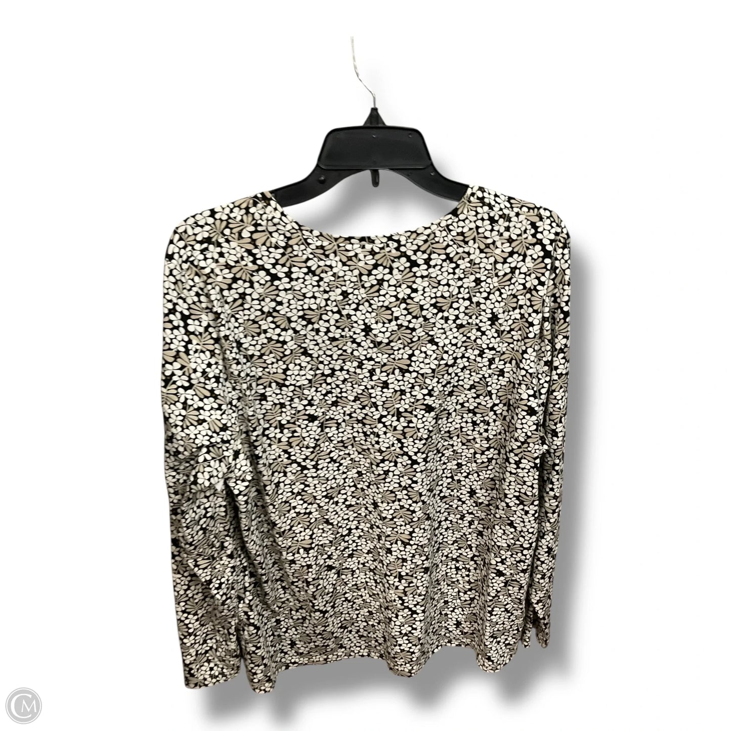 Top Long Sleeve By Clothes Mentor In Floral Print, Size: Xl