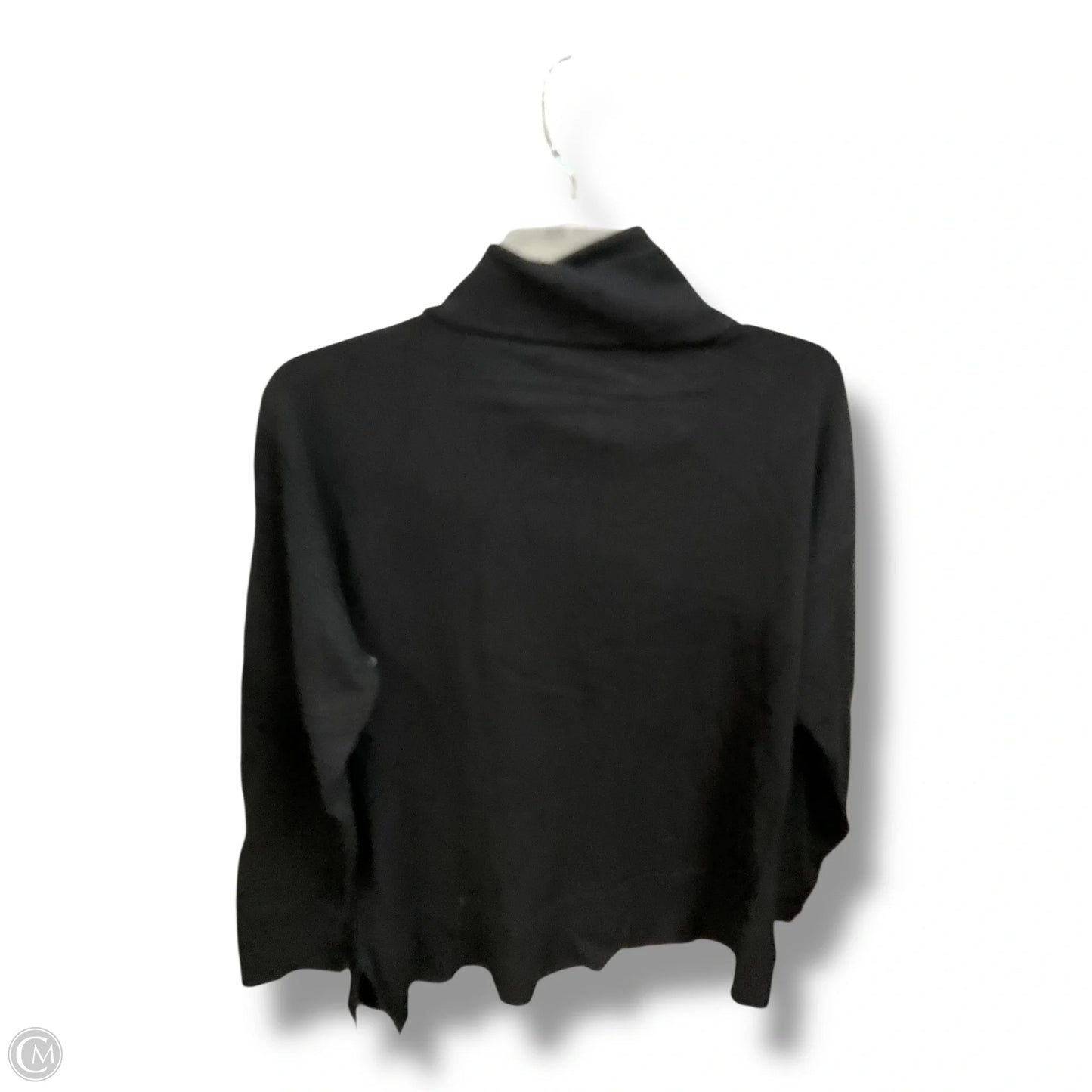 Top Long Sleeve By Leo And Nicole In Black, Size: Lp