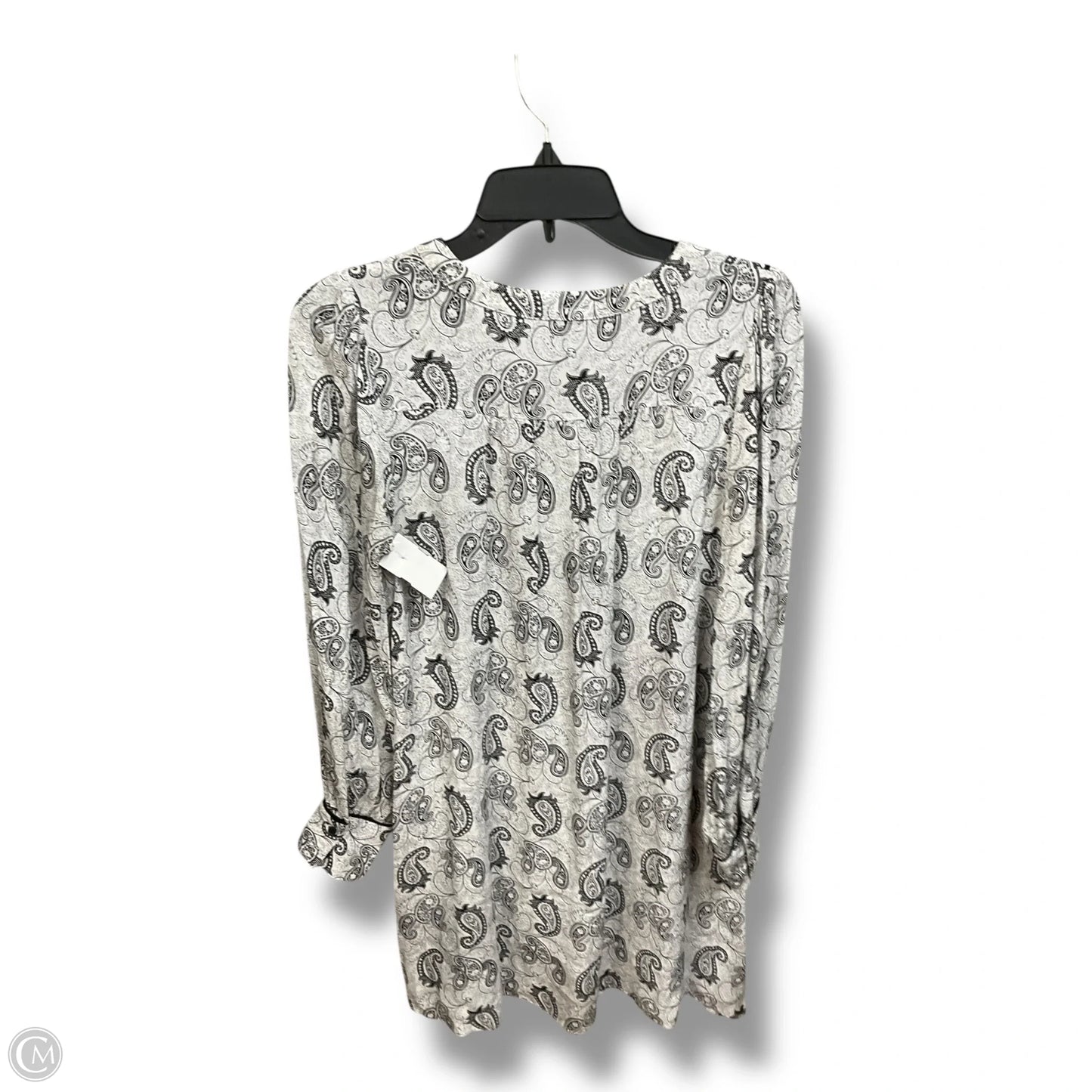 Dress Casual Midi By Loft In Black & White, Size: S