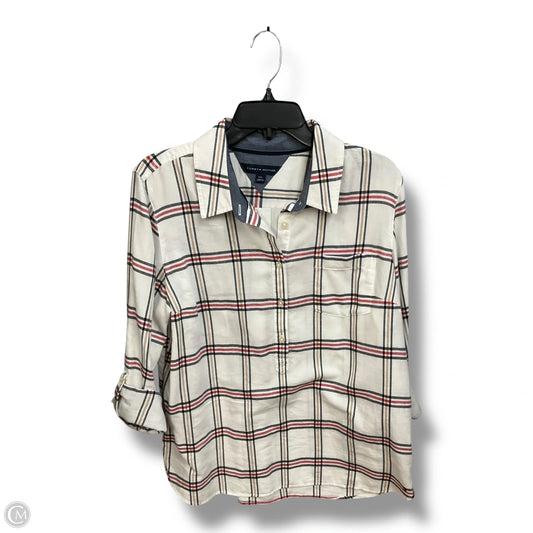 Top Long Sleeve By Tommy Hilfiger In Striped Pattern, Size: L