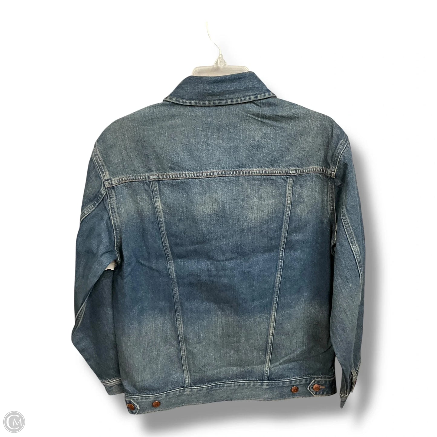 Jacket Denim By Madewell In Blue Denim, Size: S
