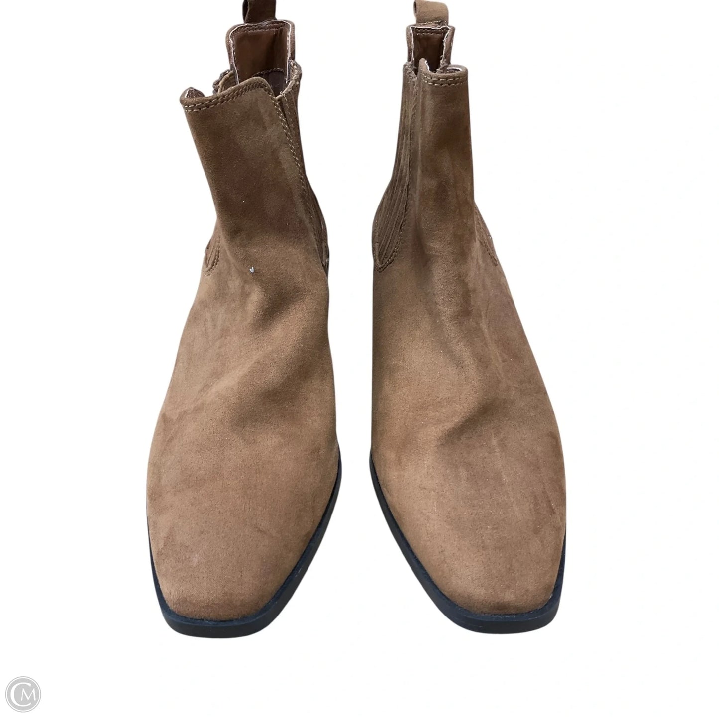 Boots Ankle Flats By Ana In Brown, Size: 9.5