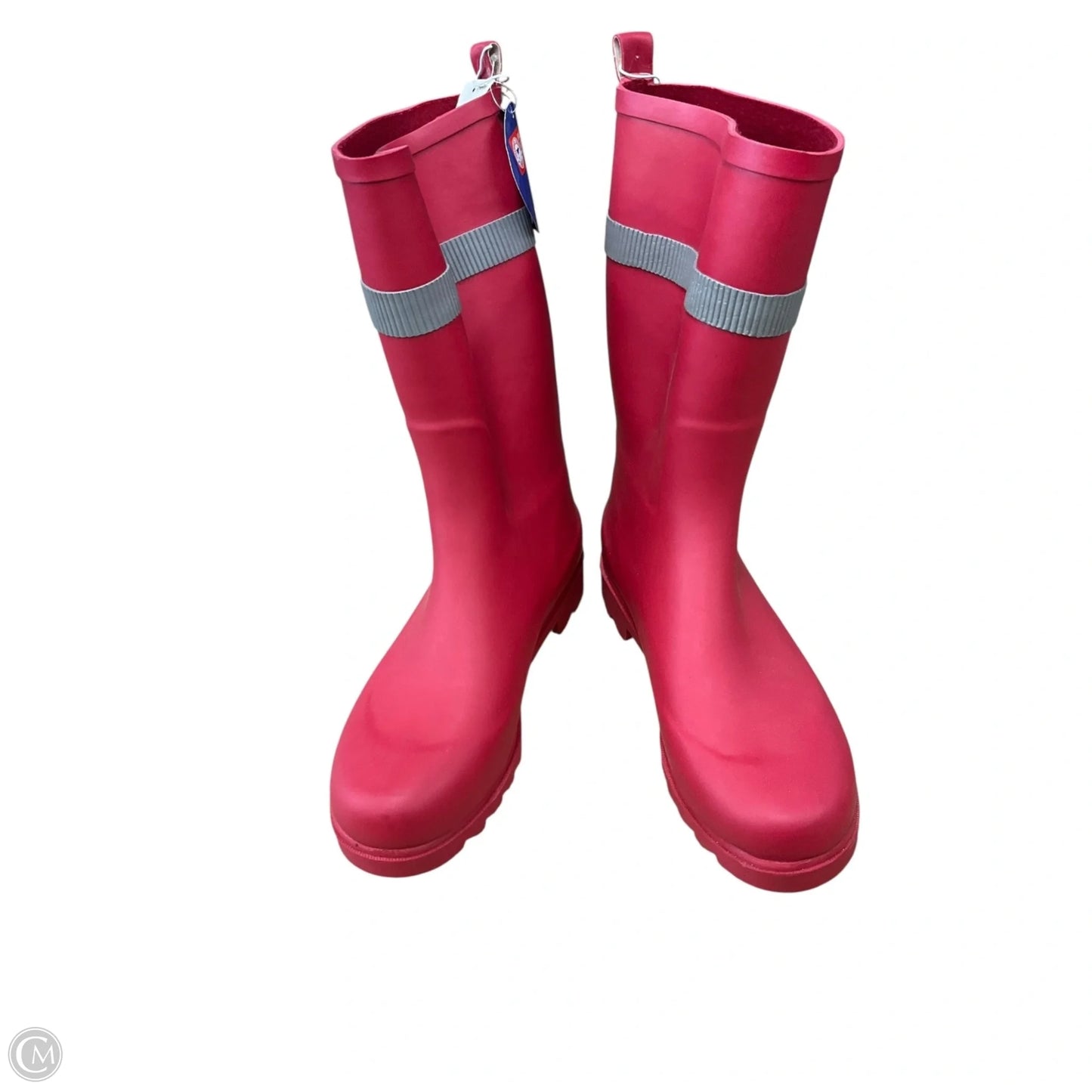 Boots Rain By Clothes Mentor In Red, Size: 10