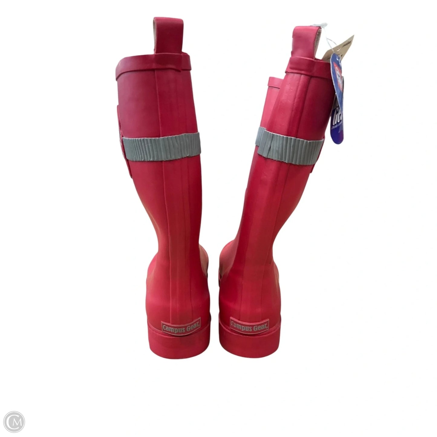 Boots Rain By Clothes Mentor In Red, Size: 10