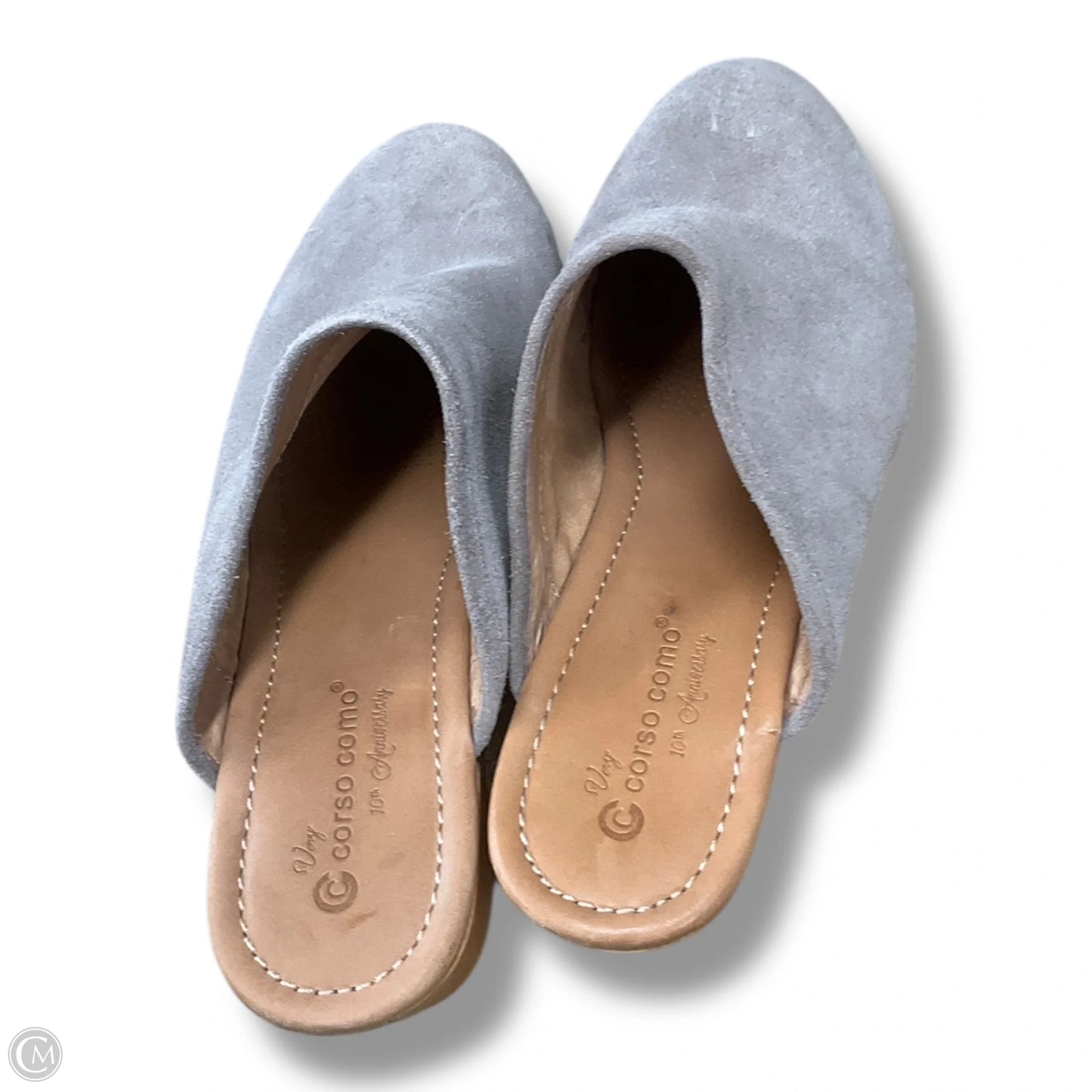 Shoes Heels Block By Corso Como In Grey, Size: 8.5