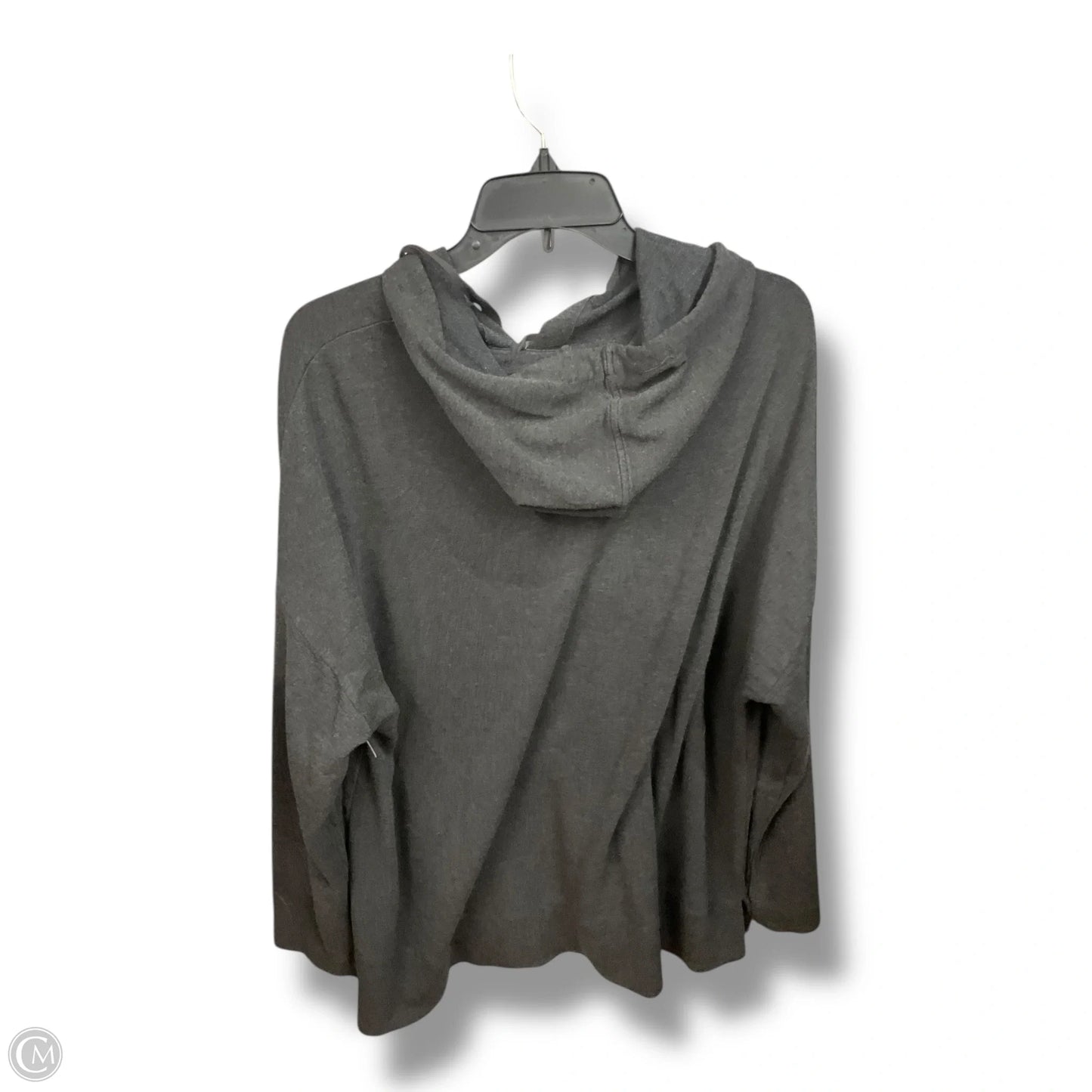 Sweatshirt Hoodie By J. Jill In Grey, Size: Xl