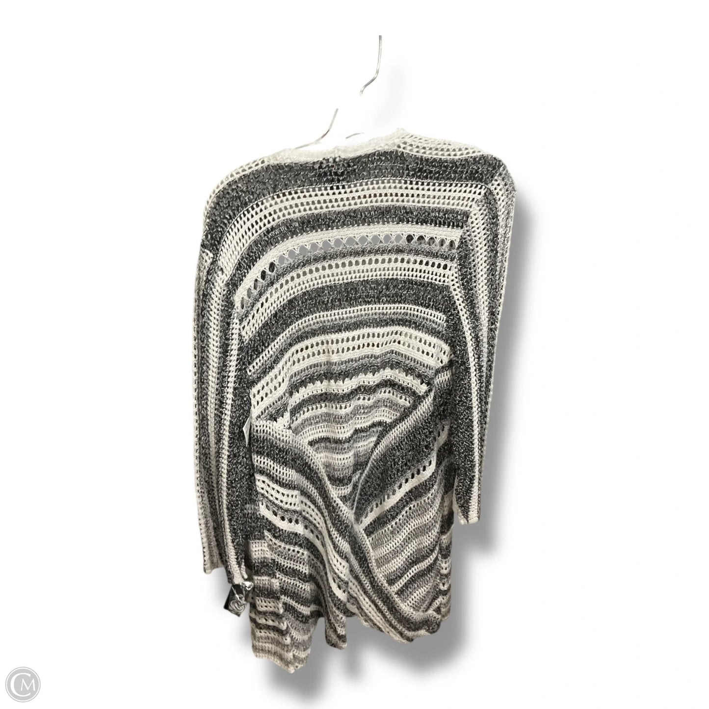 Cardigan By Style And Company In Black & White, Size: Xl