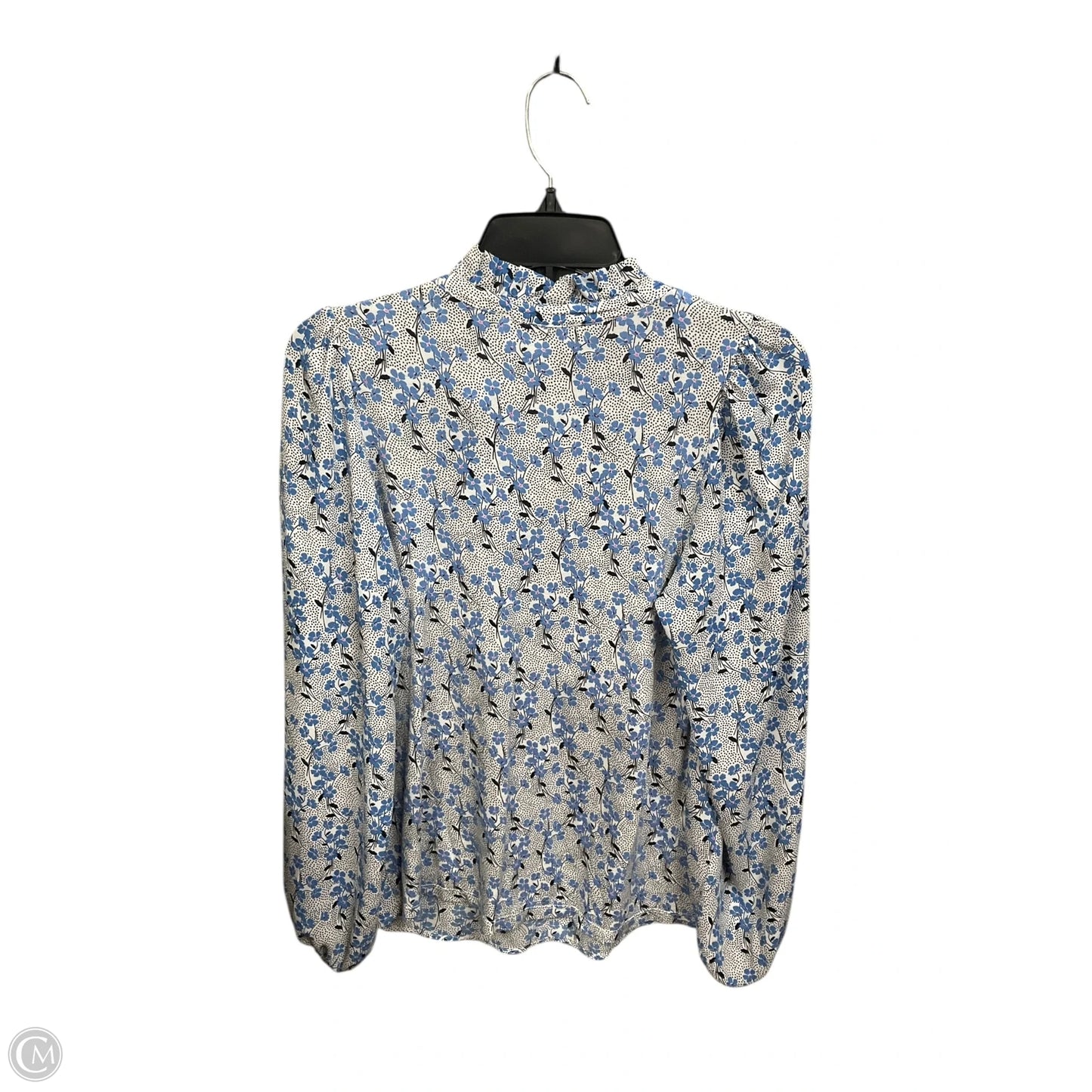 Top Long Sleeve By Loft In Blue, Size: S