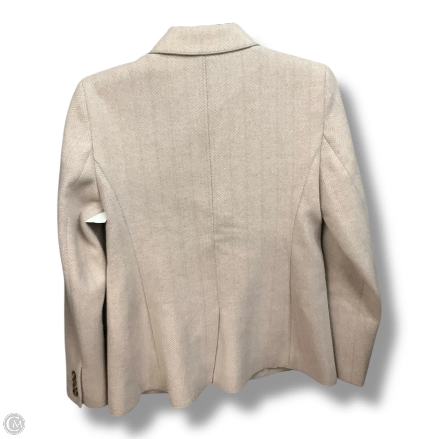 Blazer By Ann Taylor In Tan, Size: Xs