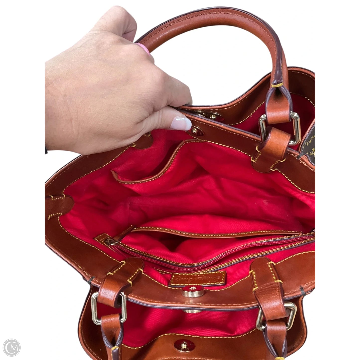 Handbag Designer By Dooney And Bourke, Size: Large