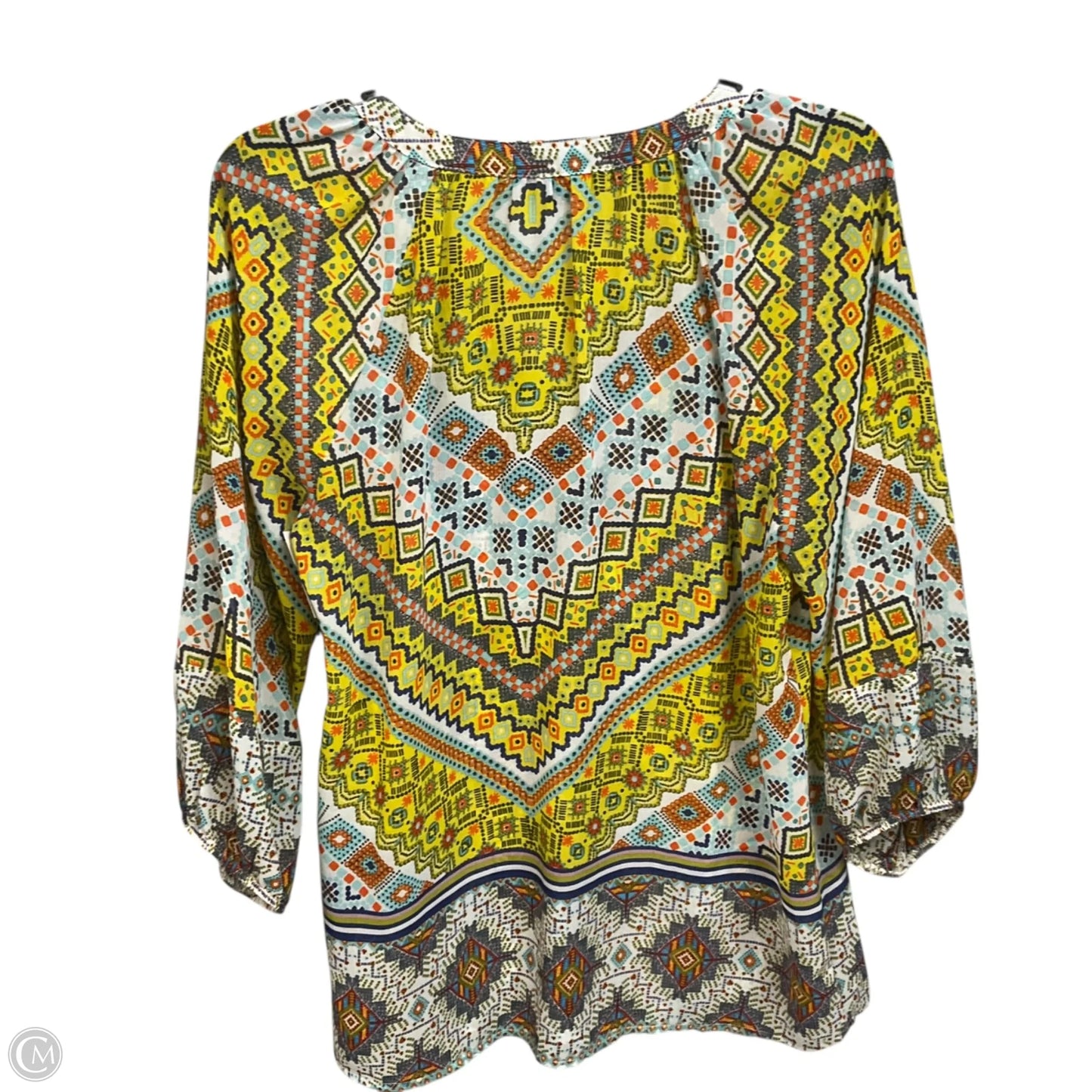 Top Long Sleeve By Clothes Mentor In Multi-colored, Size: S