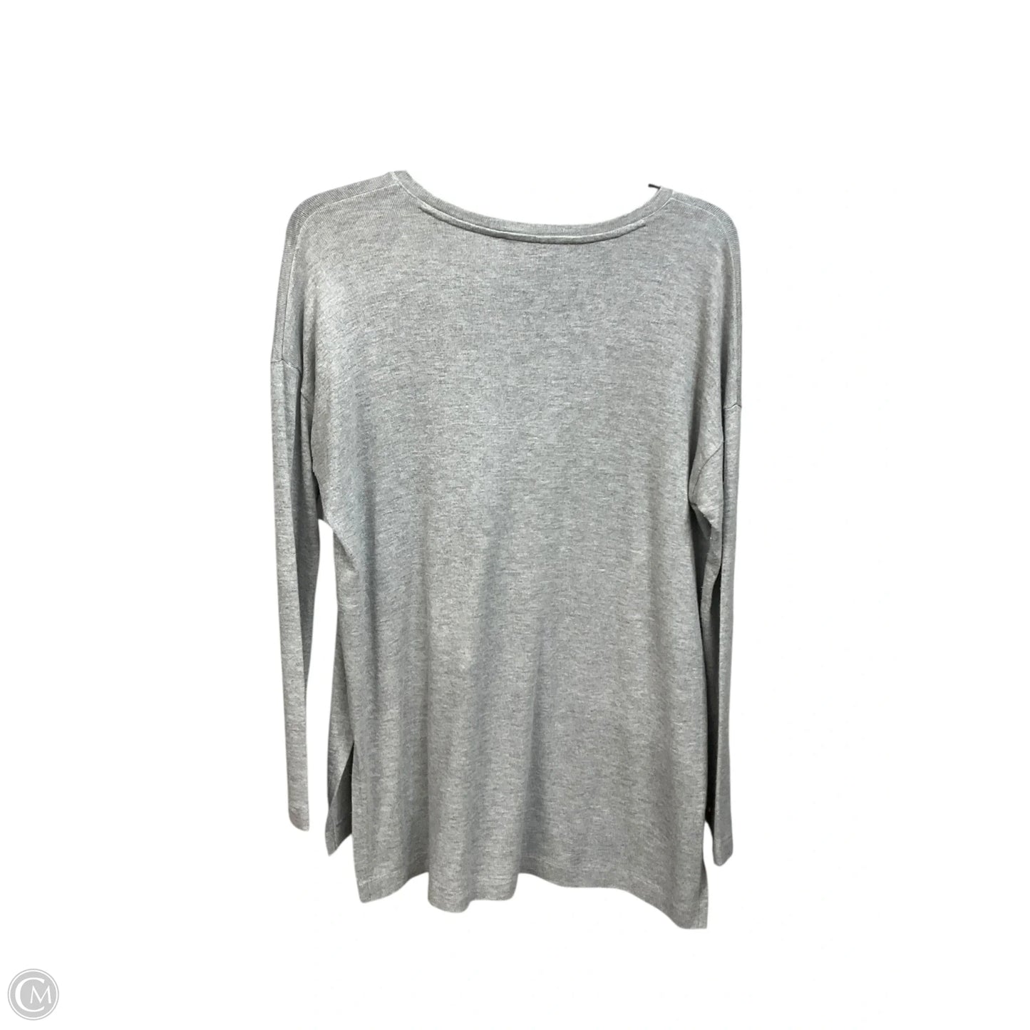 Top Long Sleeve By Loft In Grey, Size: Xs