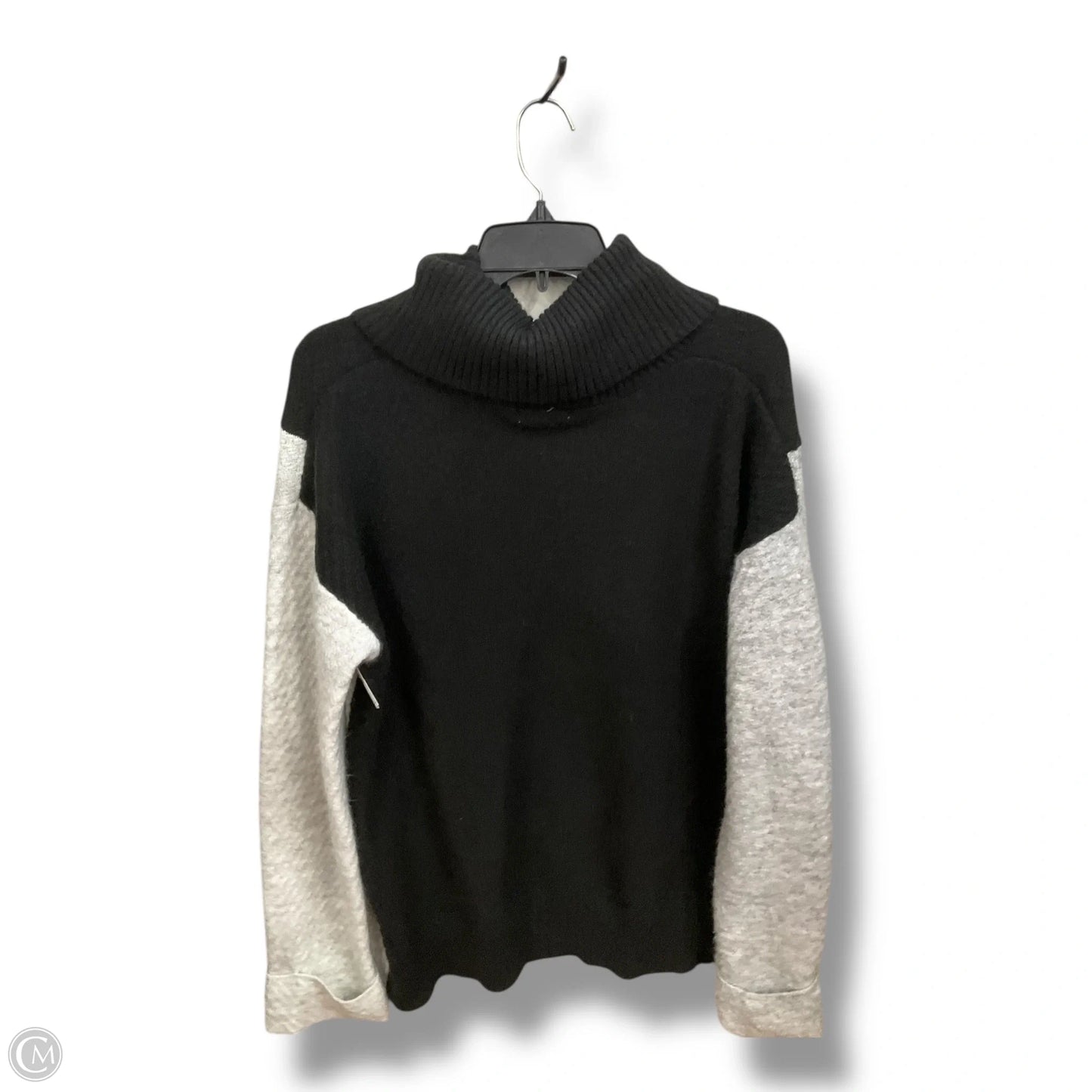Sweater By Peyton Primrose In Black & Grey, Size: Xl