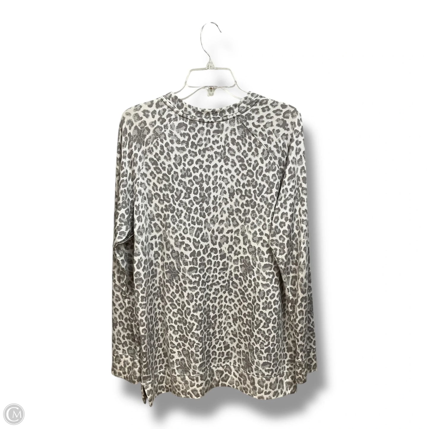 Top Long Sleeve By Tahari In Animal Print, Size: M