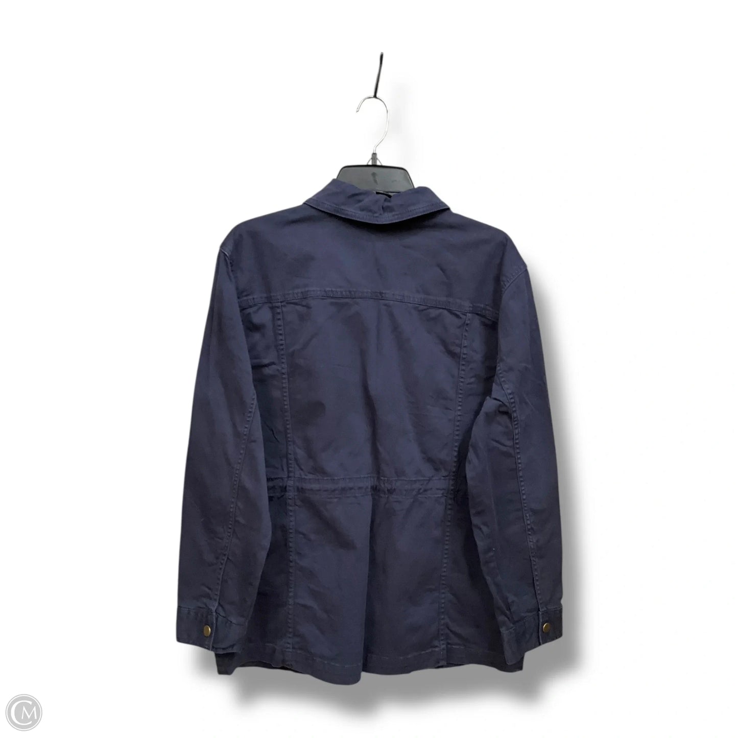 Coat Puffer & Quilted By Ci Sono In Blue, Size: M