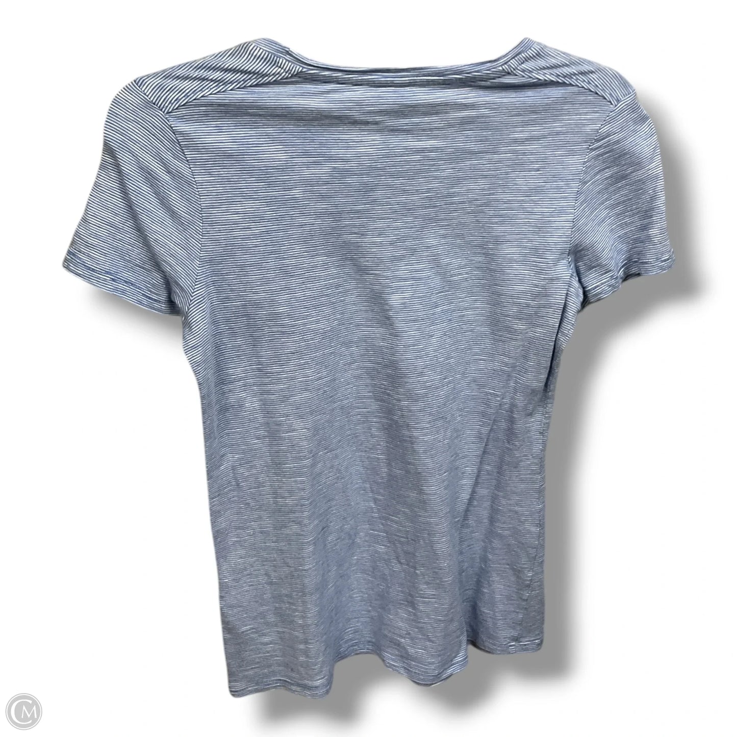 Top Short Sleeve By Banana Republic In Blue, Size: Xs