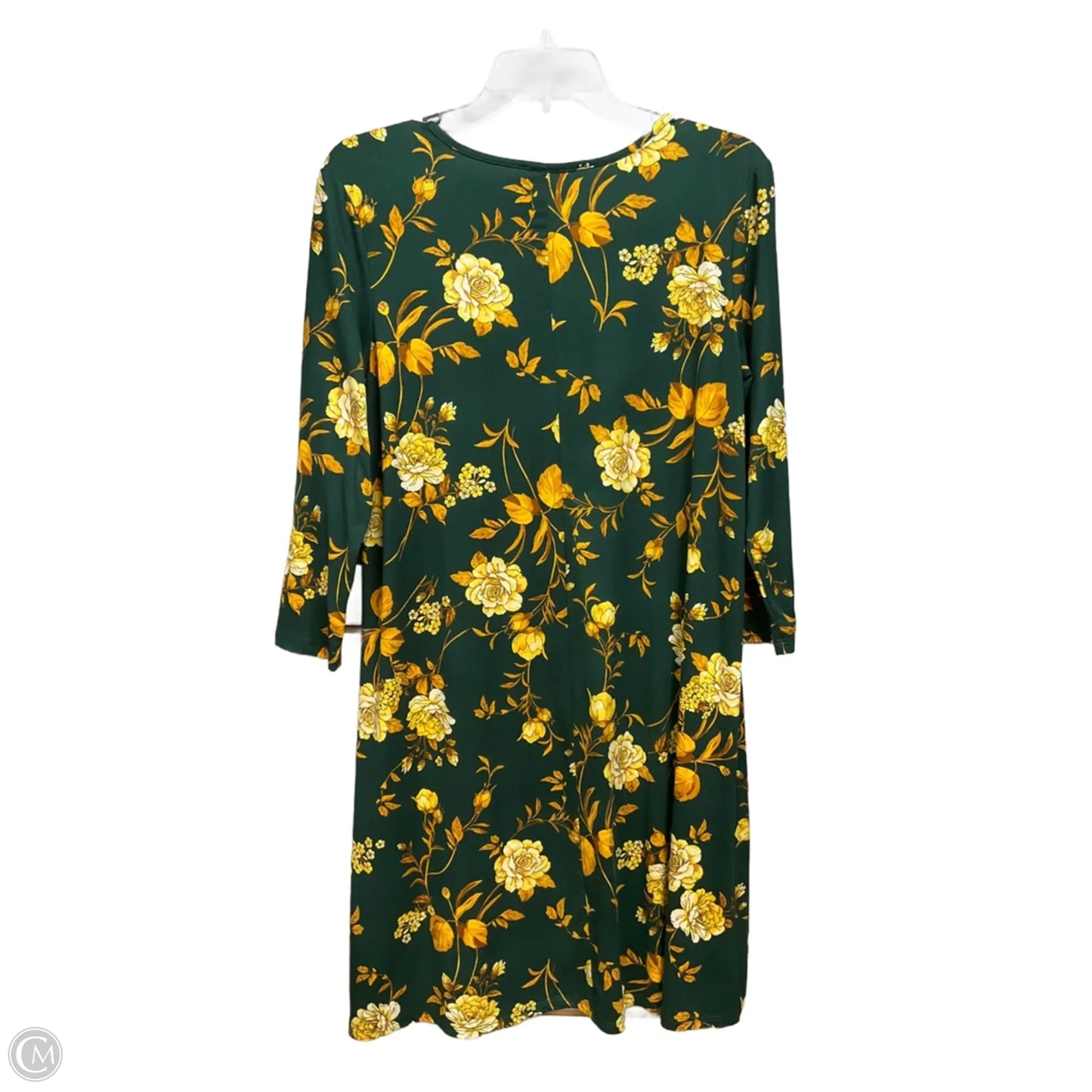 Dress Casual Midi By Clothes Mentor In Green, Size: M