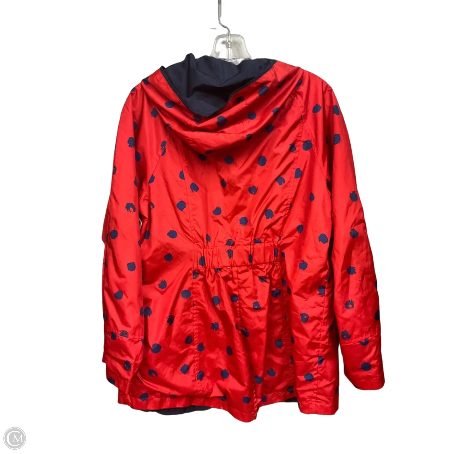 Coat Raincoat By Details In Red, Size: S