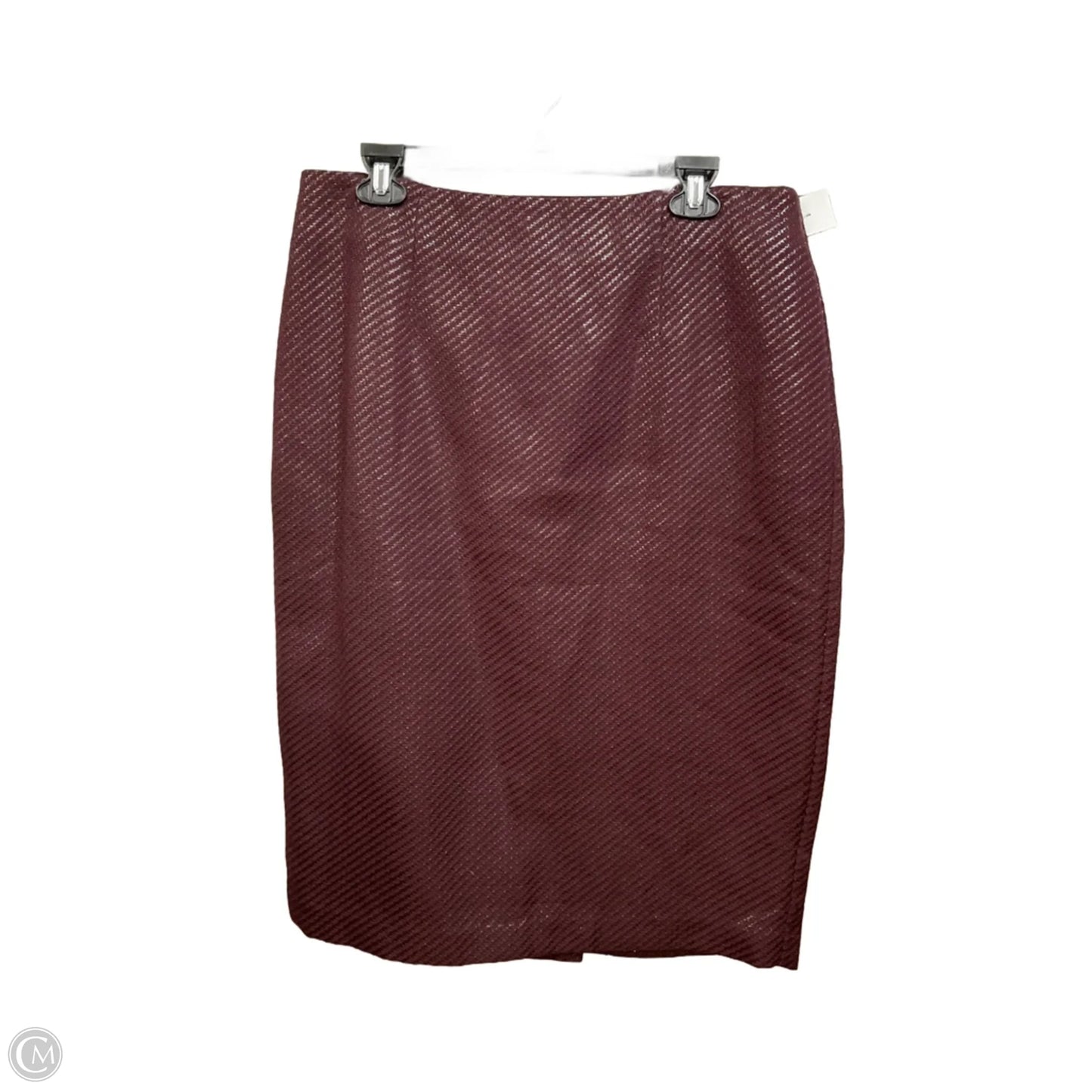 Skirt Midi By Worthington In Maroon, Size: 14