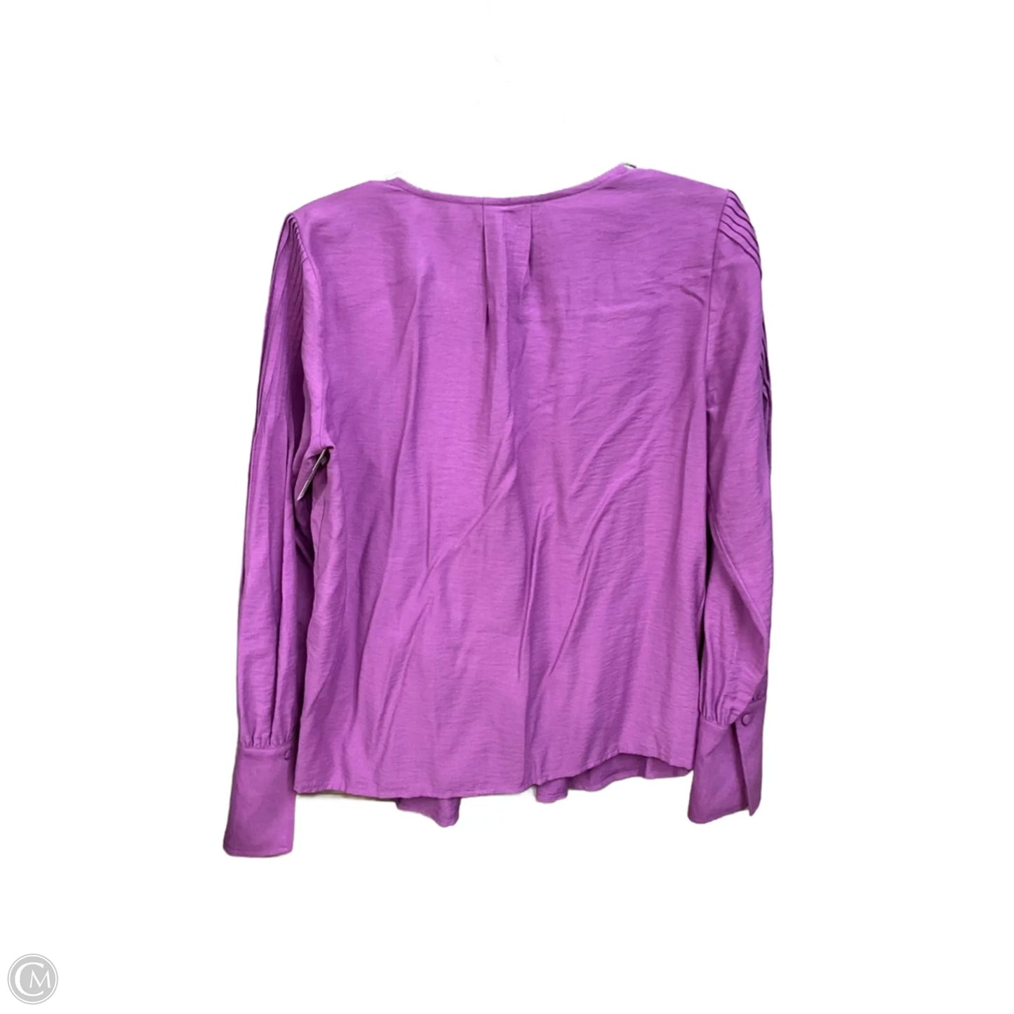 Top Long Sleeve Basic By Vera Bradley In Purple, Size: S