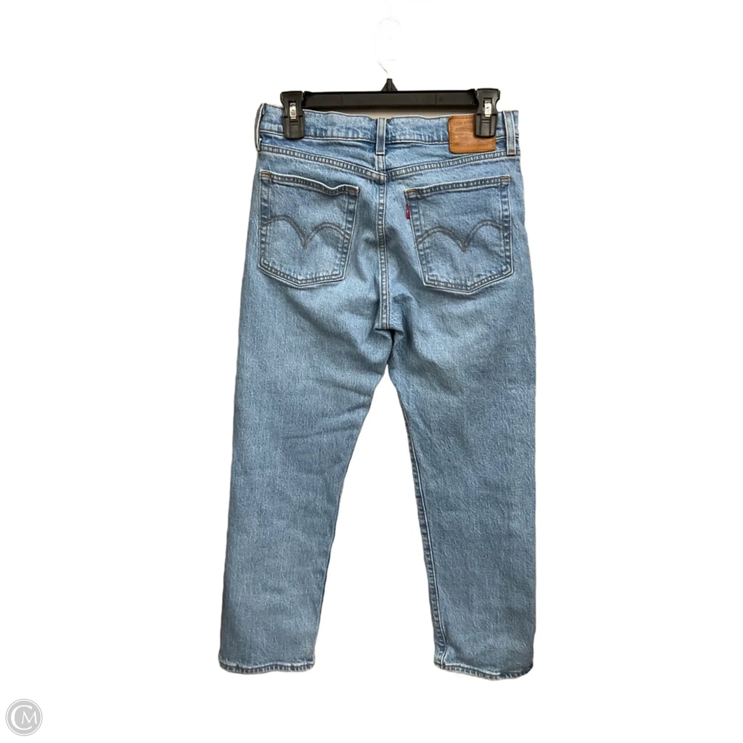 Jeans Boot Cut By Levis In Blue Denim, Size: 4