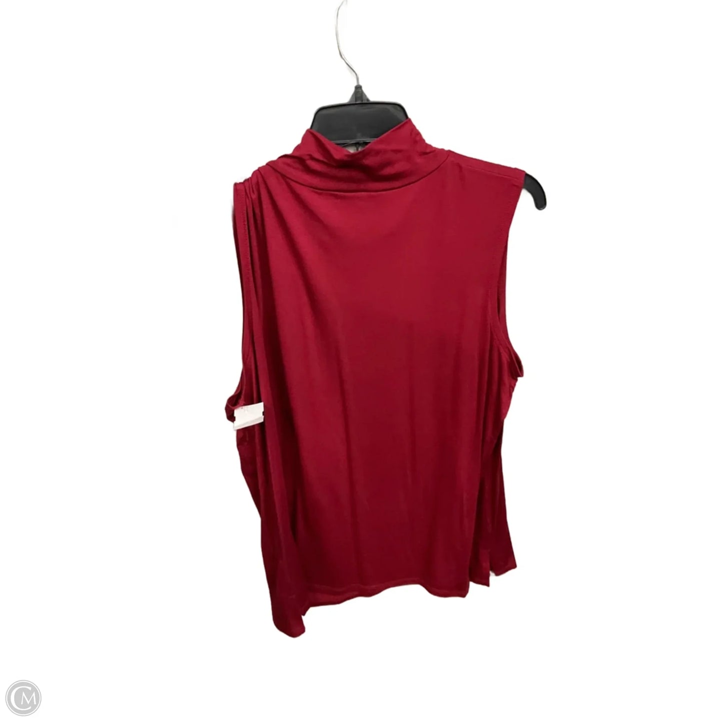 Top Sleeveless Basic By Northstyle In Maroon, Size: Xl