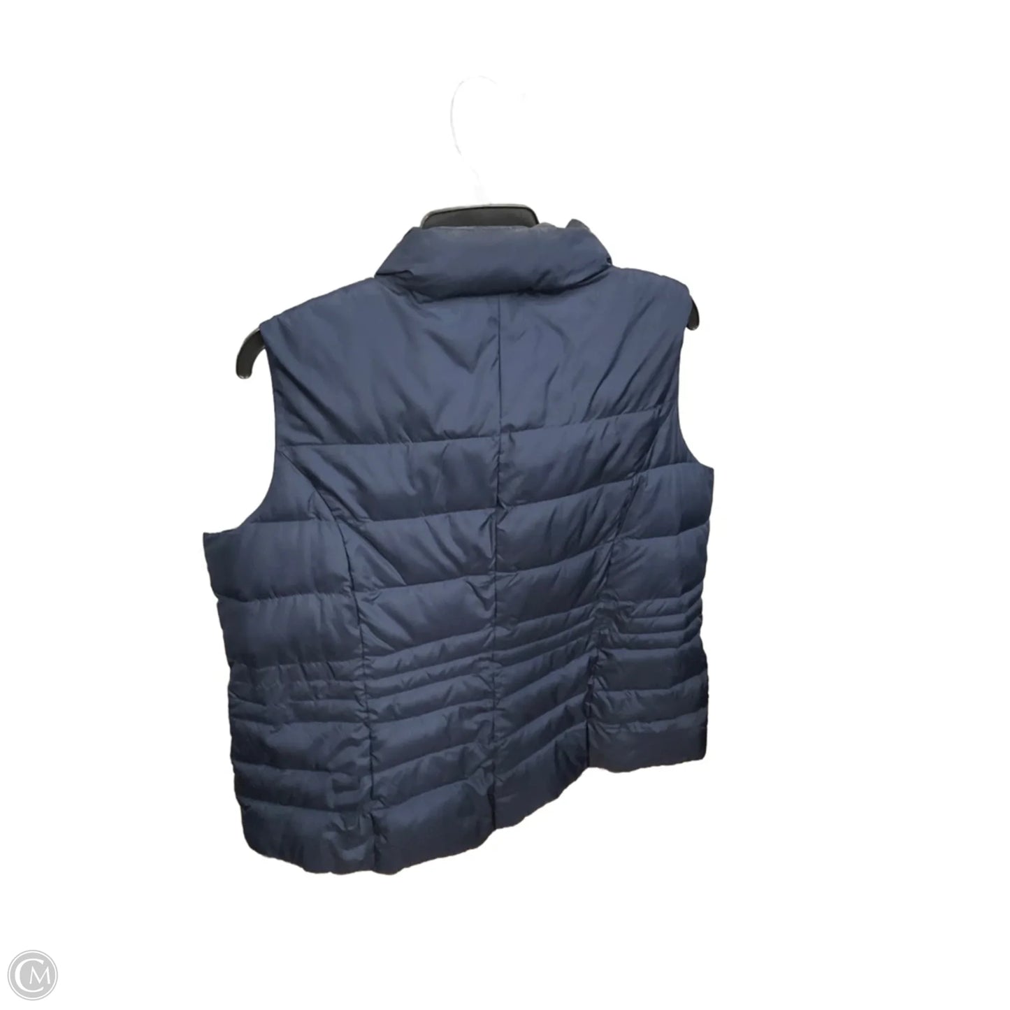 Vest Puffer & Quilted By Charter Club In Blue, Size: Xl