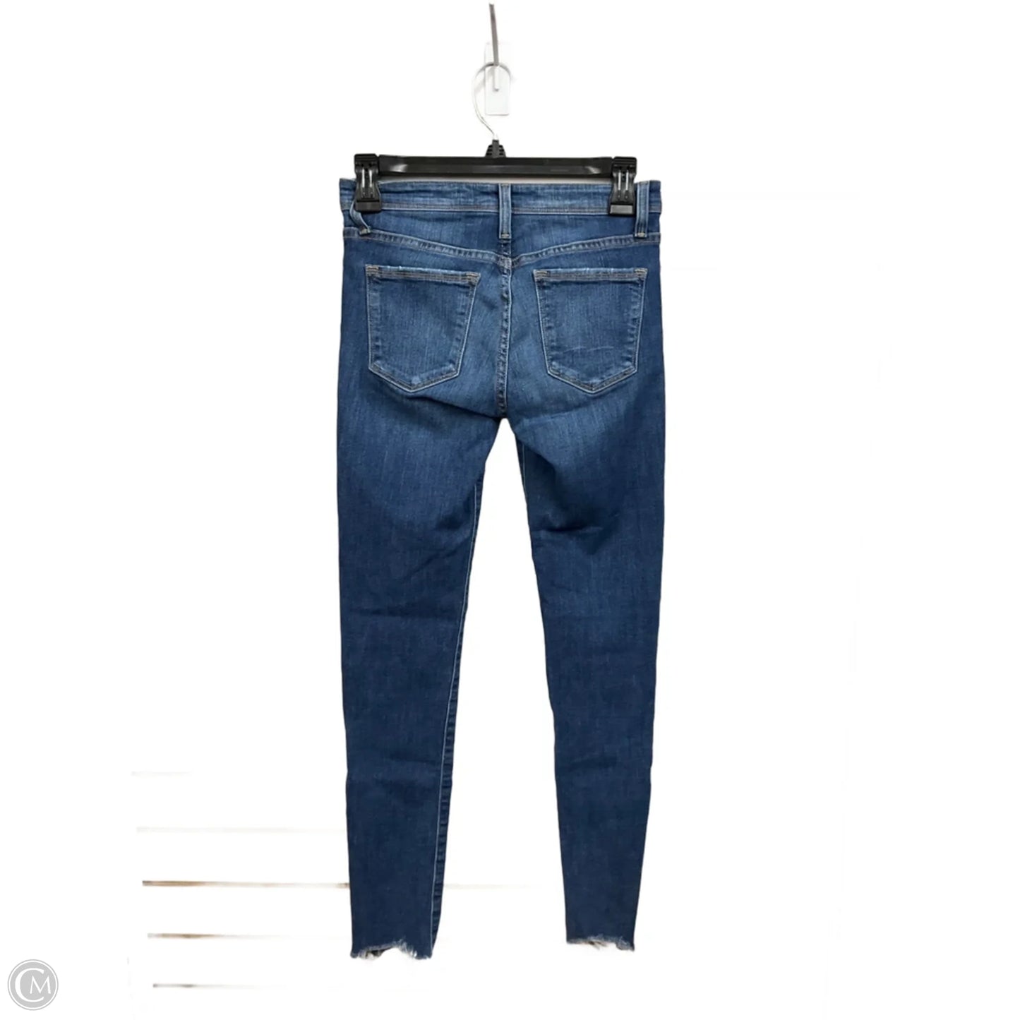 Jeans Skinny By Flying Monkey In Blue Denim, Size: 0