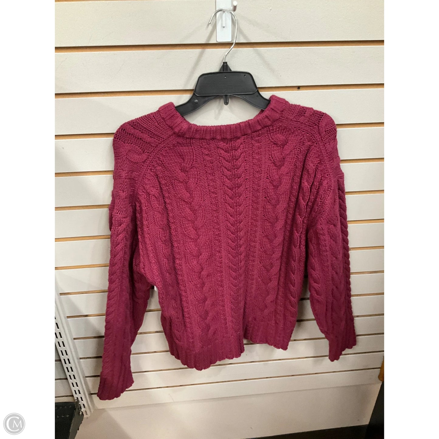 Sweater By J. Crew In Maroon, Size: L