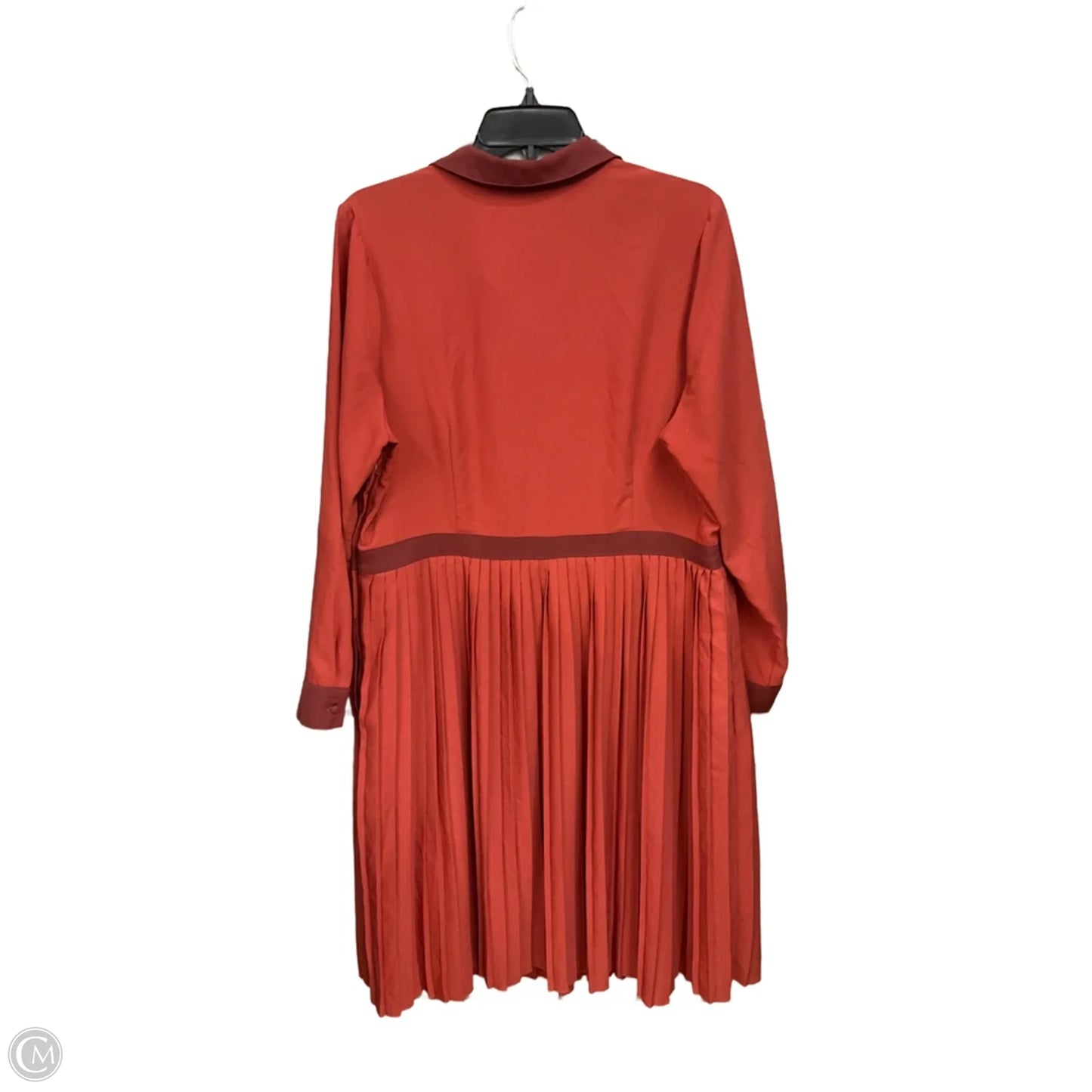 Dress Casual Midi By Modcloth In Red, Size: 1x
