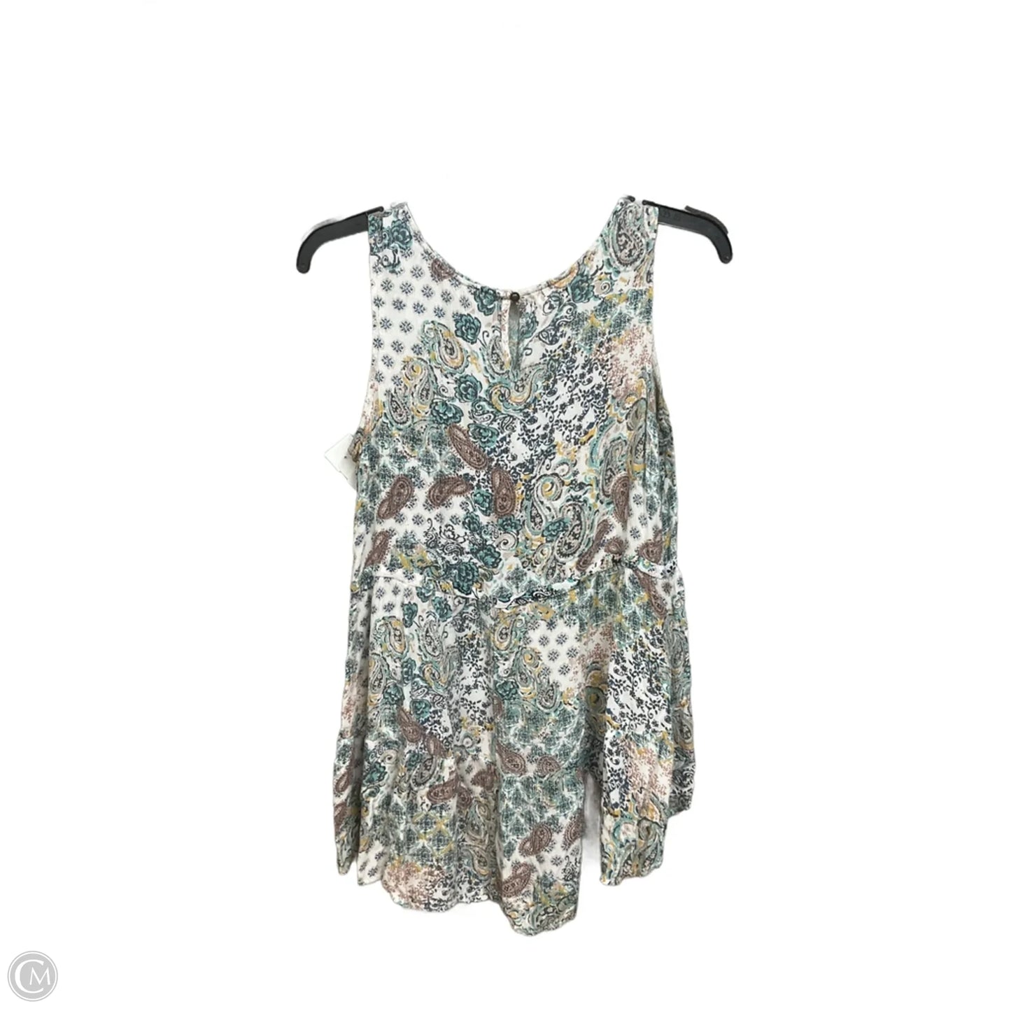 Top Sleeveless By Maurices In Paisley Print, Size: M