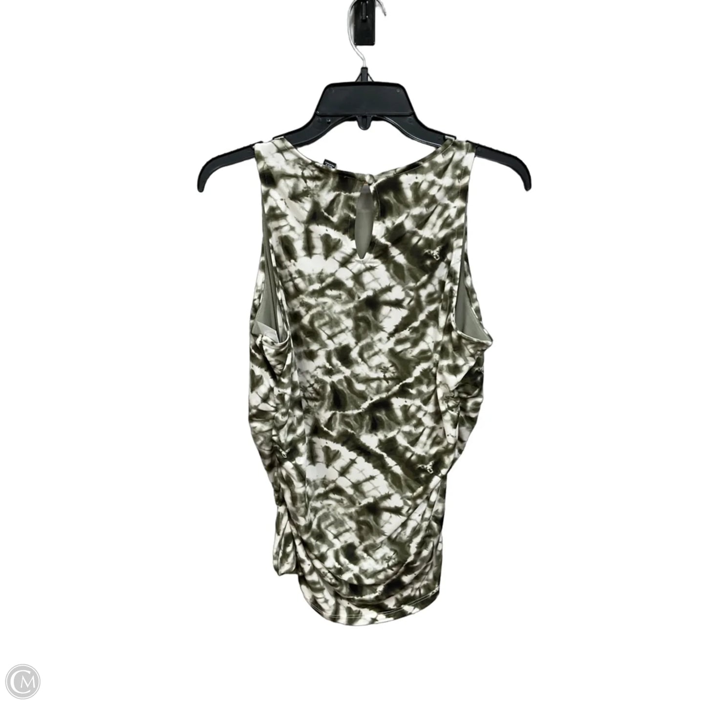 Top Sleeveless By Inc In Green, Size: L