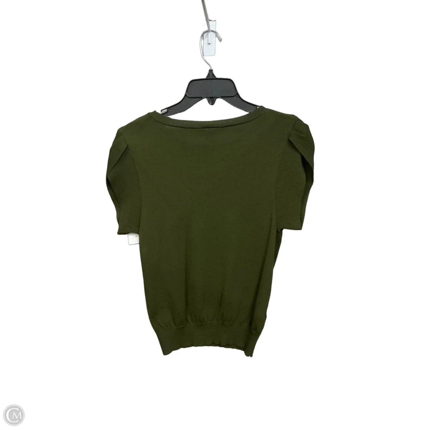 Top Short Sleeve By Ann Taylor In Green, Size: Xs