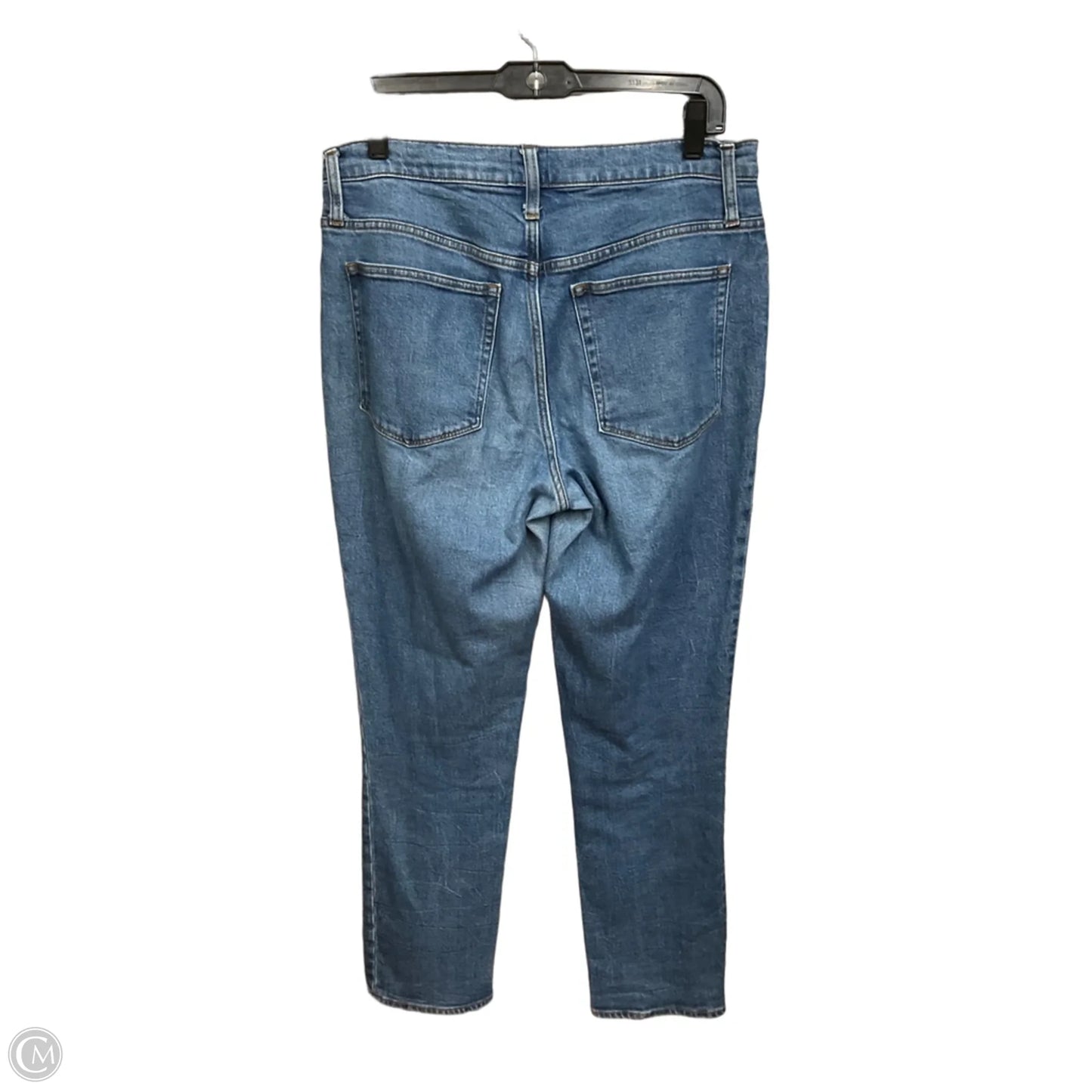 Jeans Straight By J. Crew In Blue Denim, Size: 8
