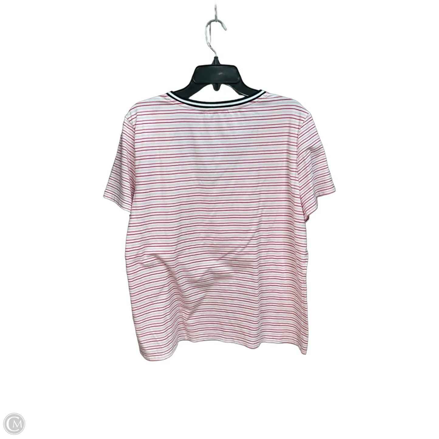Top Short Sleeve By Tommy Hilfiger In Striped Pattern, Size: Xxl