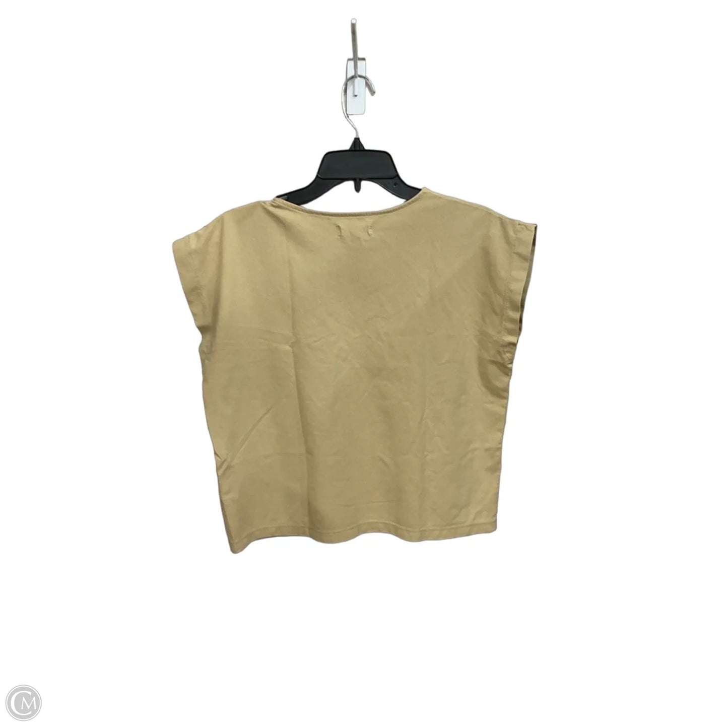 Top Sleeveless Basic By Madewell In Tan, Size: Xs