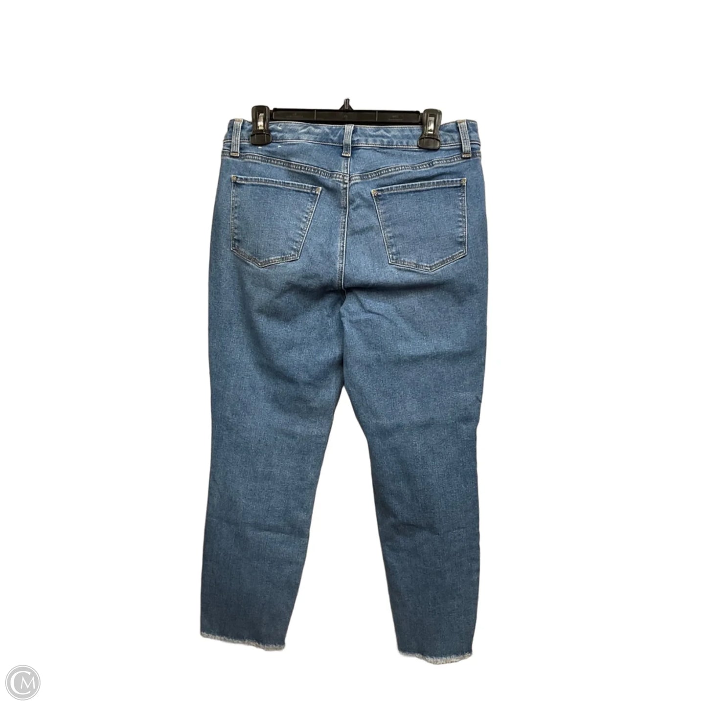 Jeans Cropped By Talbots In Blue Denim, Size: 10
