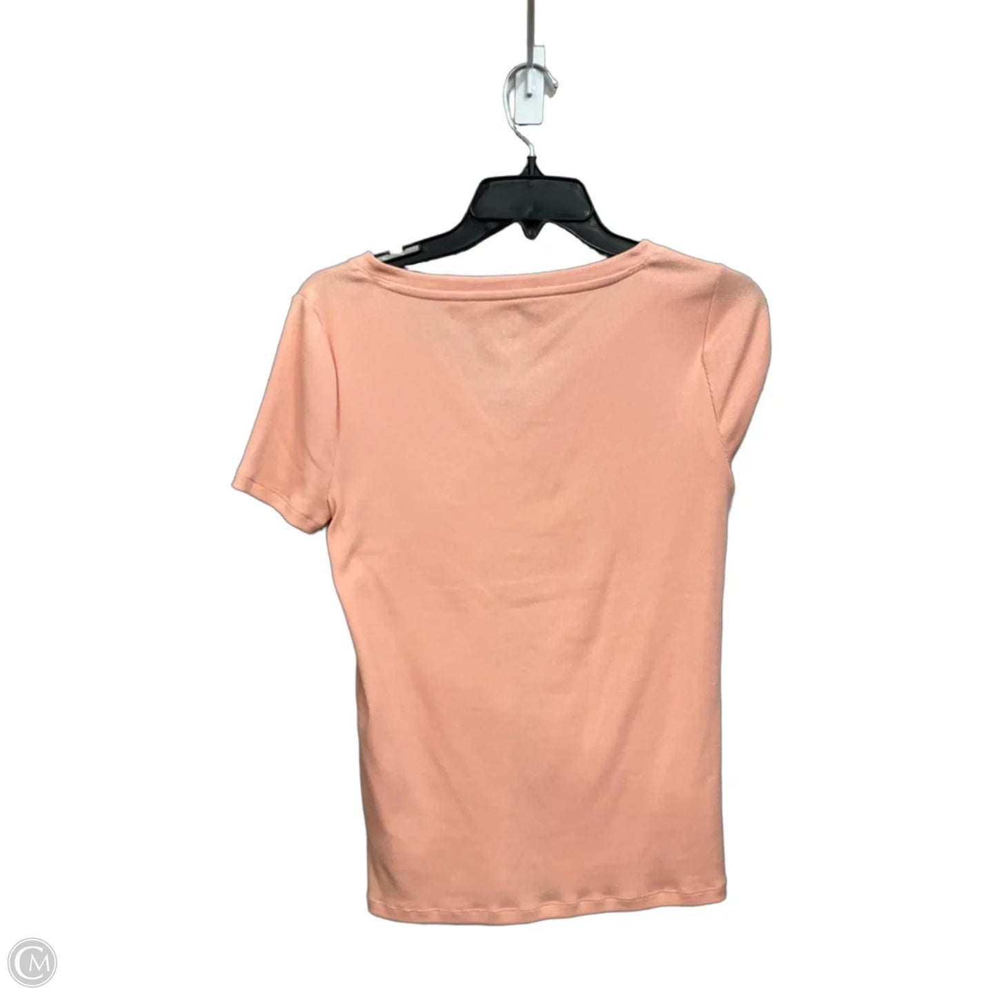 Top Short Sleeve By Gap In Peach, Size: M