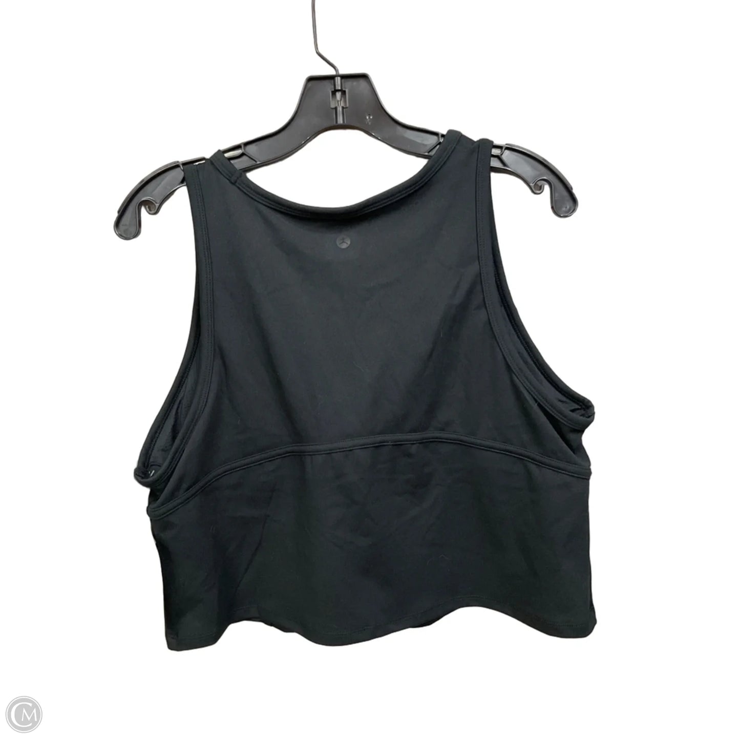 Athletic Tank Top By Danskin In Black, Size: Xl