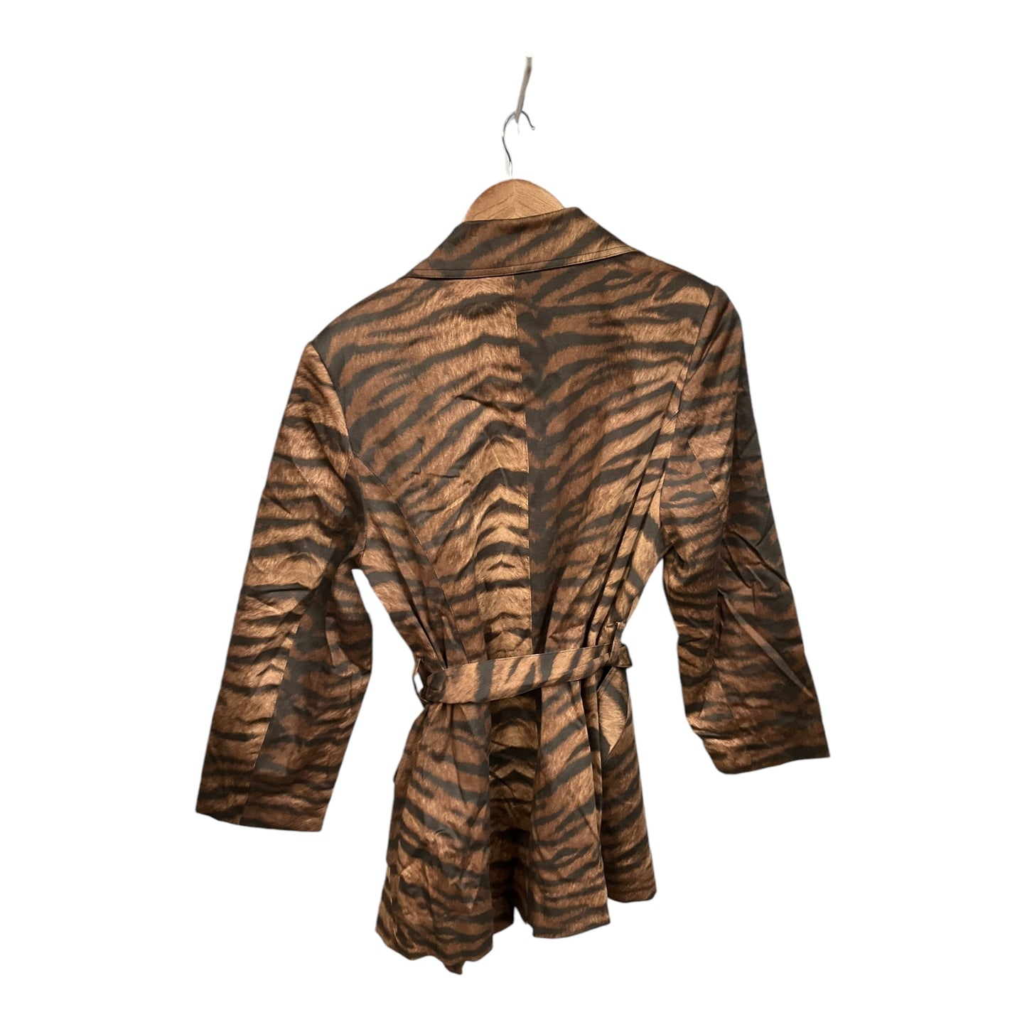 Jacket Other By Jaclyn Smith In Animal Print, Size: M