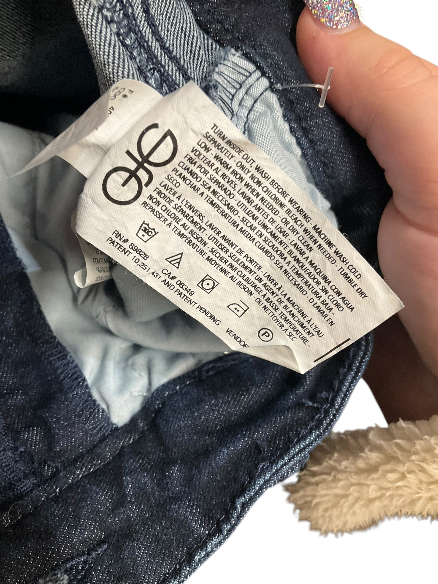 Jeans Skinny By Jessica Simpson In Blue Denim, Size: 10