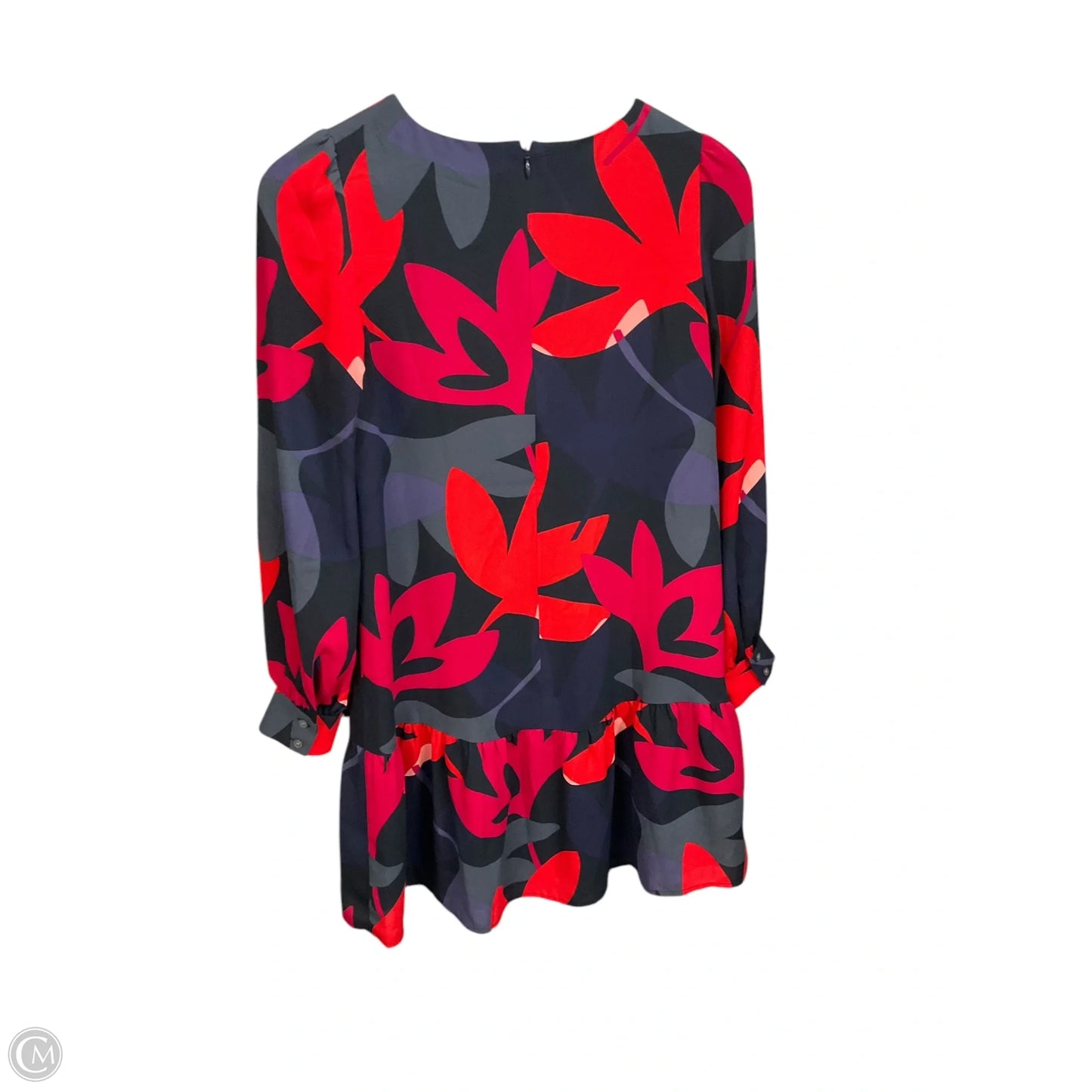 Dress Casual Midi By Loft In Multi-colored, Size: Xs