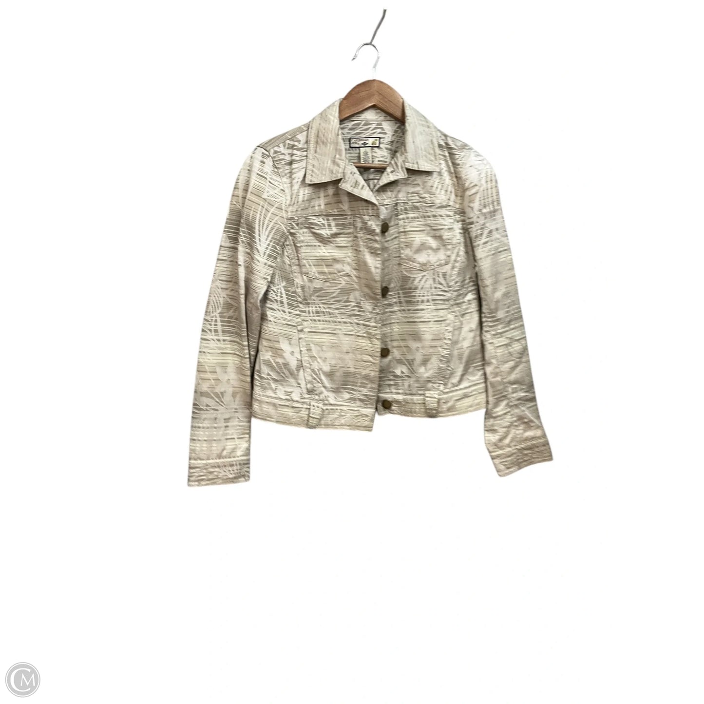 Jacket Other By Caribbean Joe In Tan, Size: S